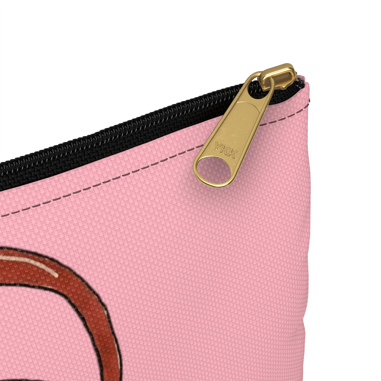 Hearts Intertwined Accessory Pouch - Pink