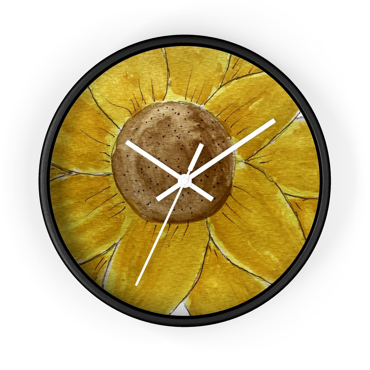 The Sunflower Wall Clock