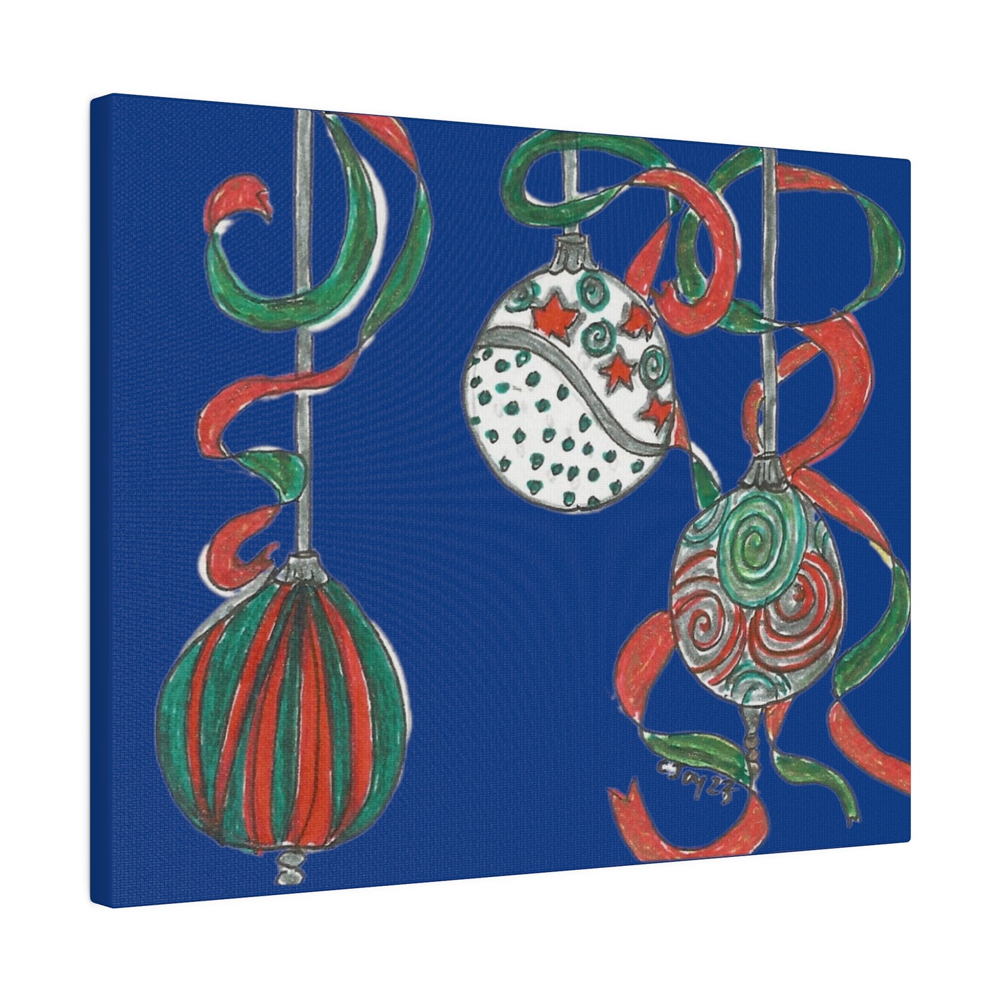 Christmas Ornament Wall Art