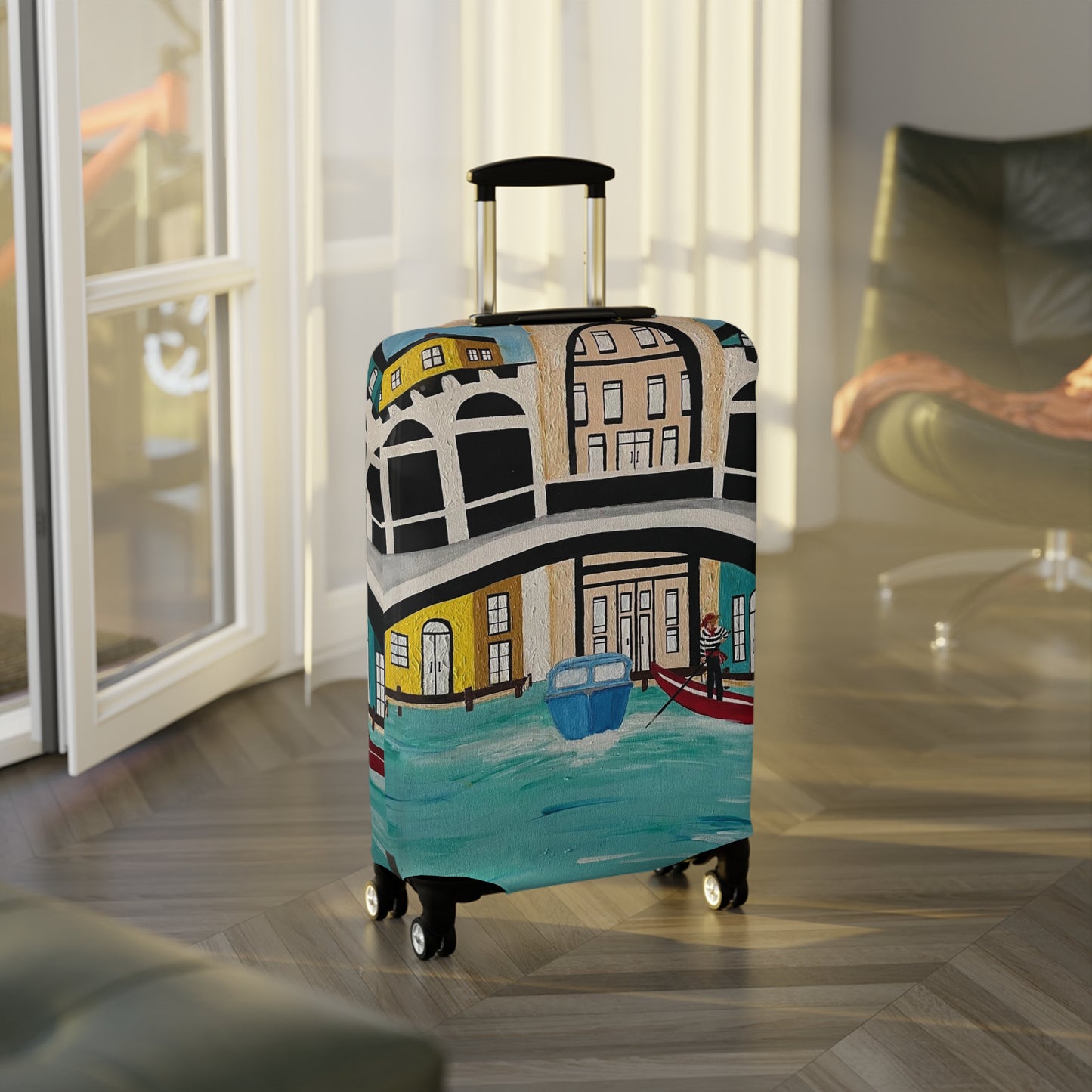 Venice Italy Luggage Cover