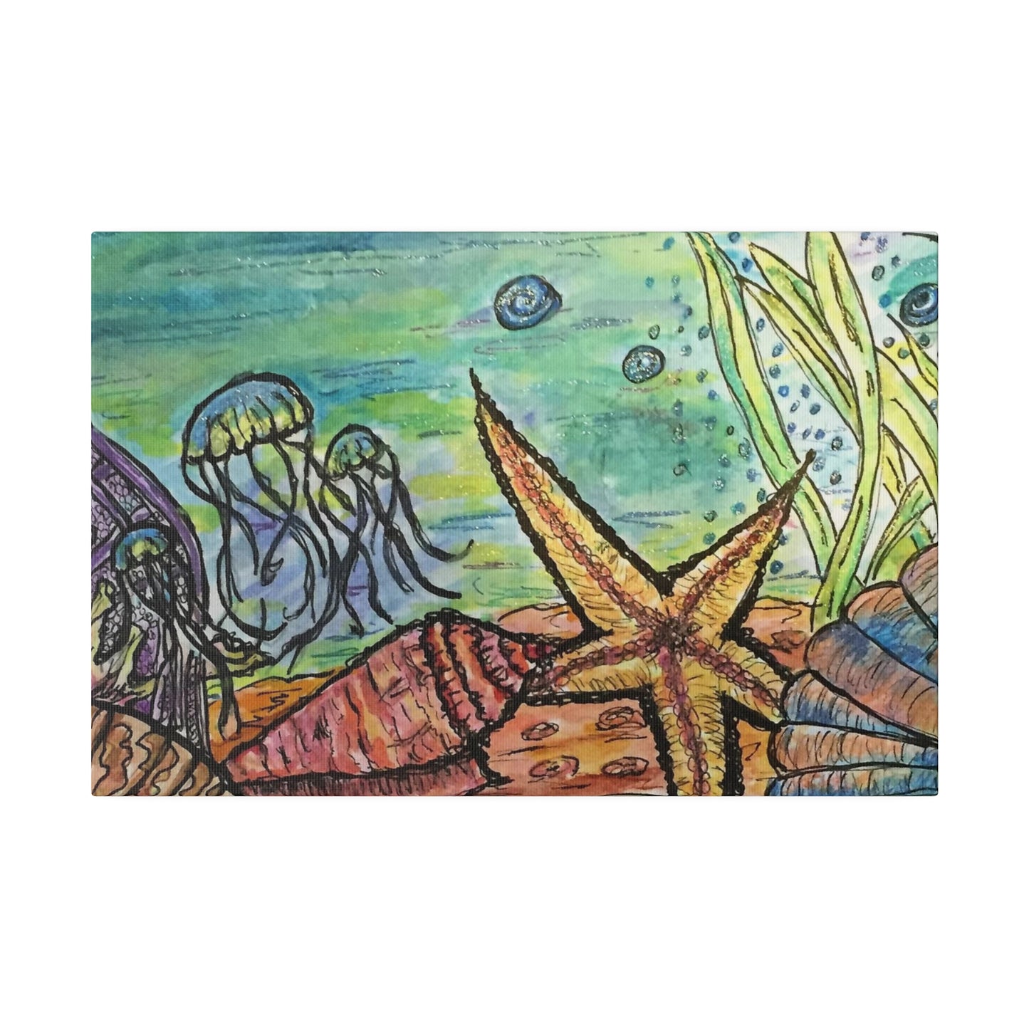 Under Water Fun Wall Art