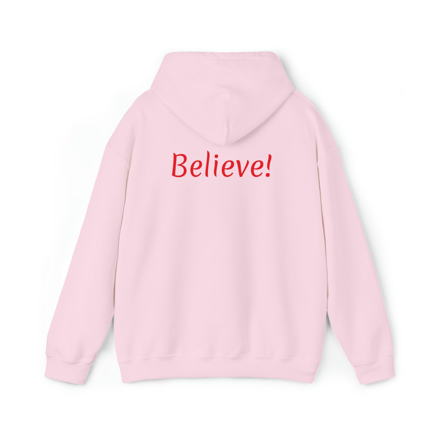 Santa I Believe Unisex Hooded Sweatshirt