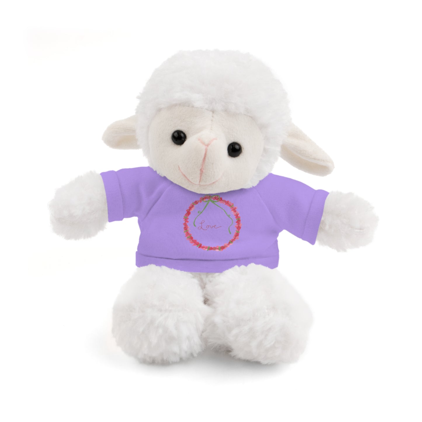Love Wreath Stuffed Animals with Tee