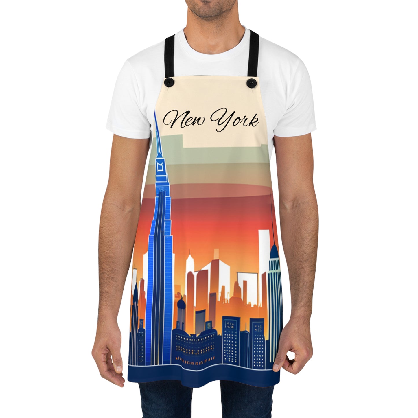 New York City Skyline Apron