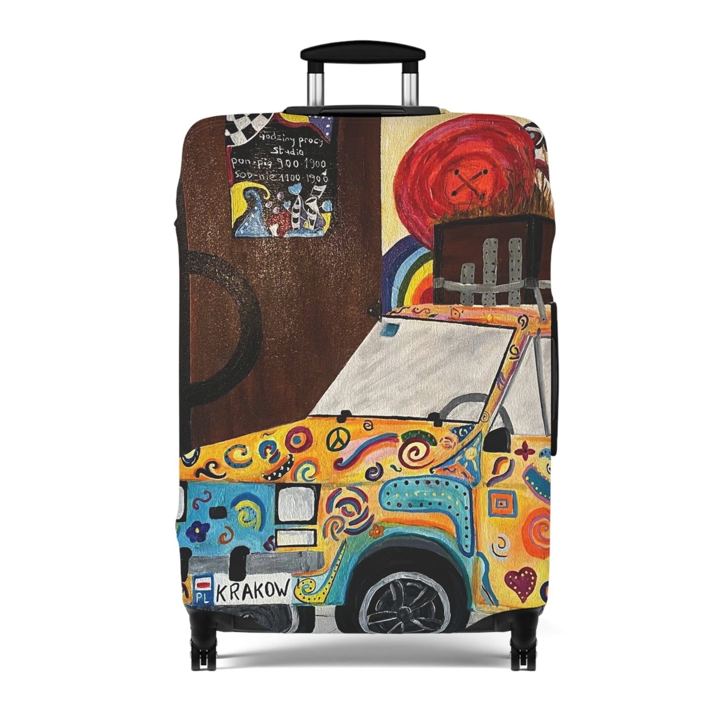 Krakow Poland Luggage Cover