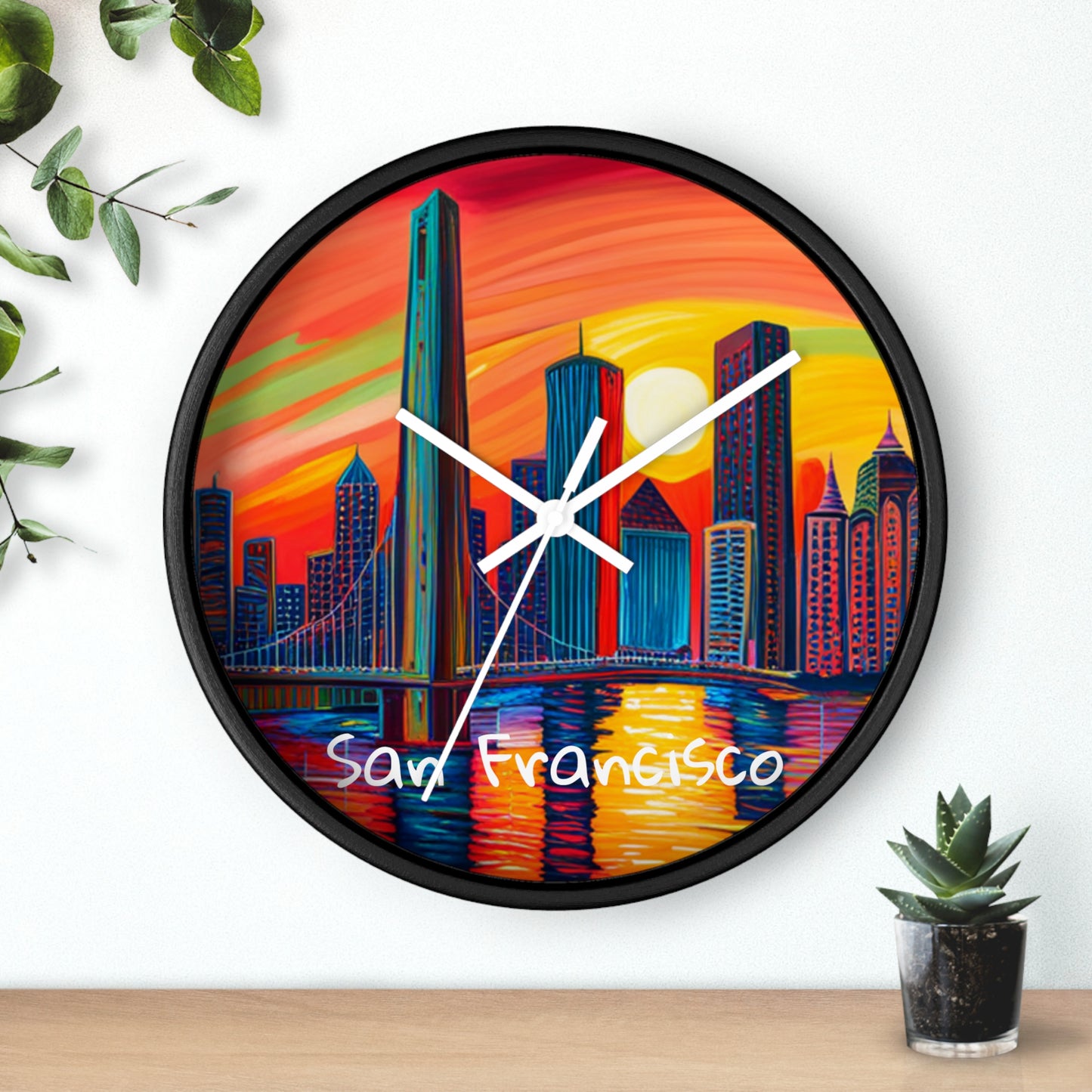 San Francisco Skyline Wall Clock