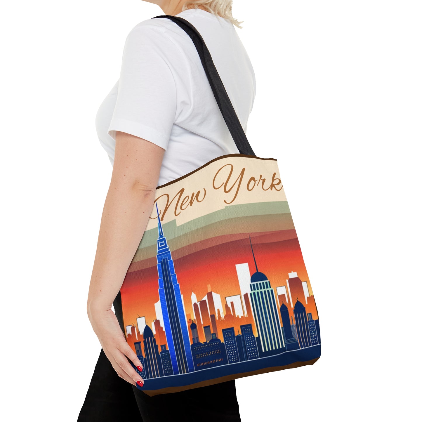 New York City Skyline Tote Bag