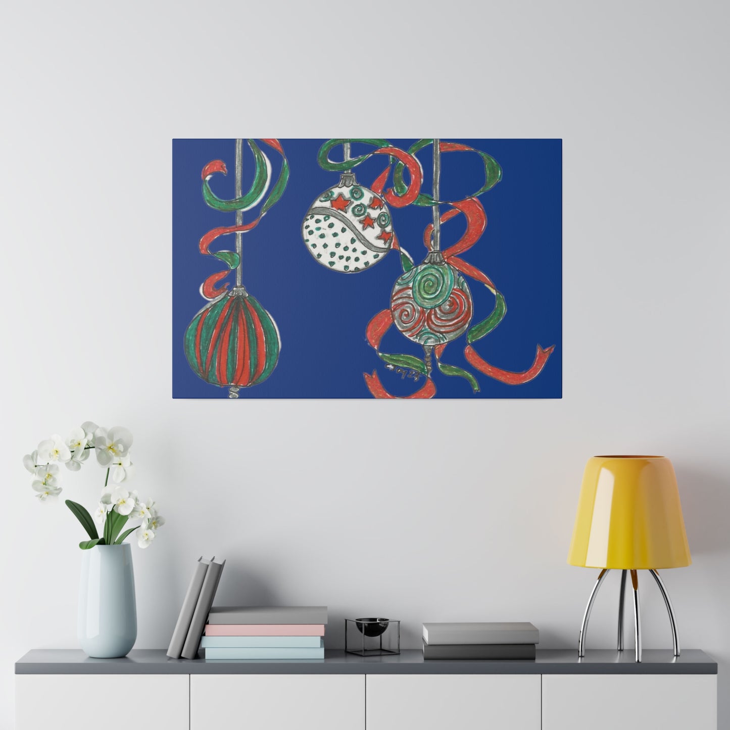 Christmas Ornament Wall Art