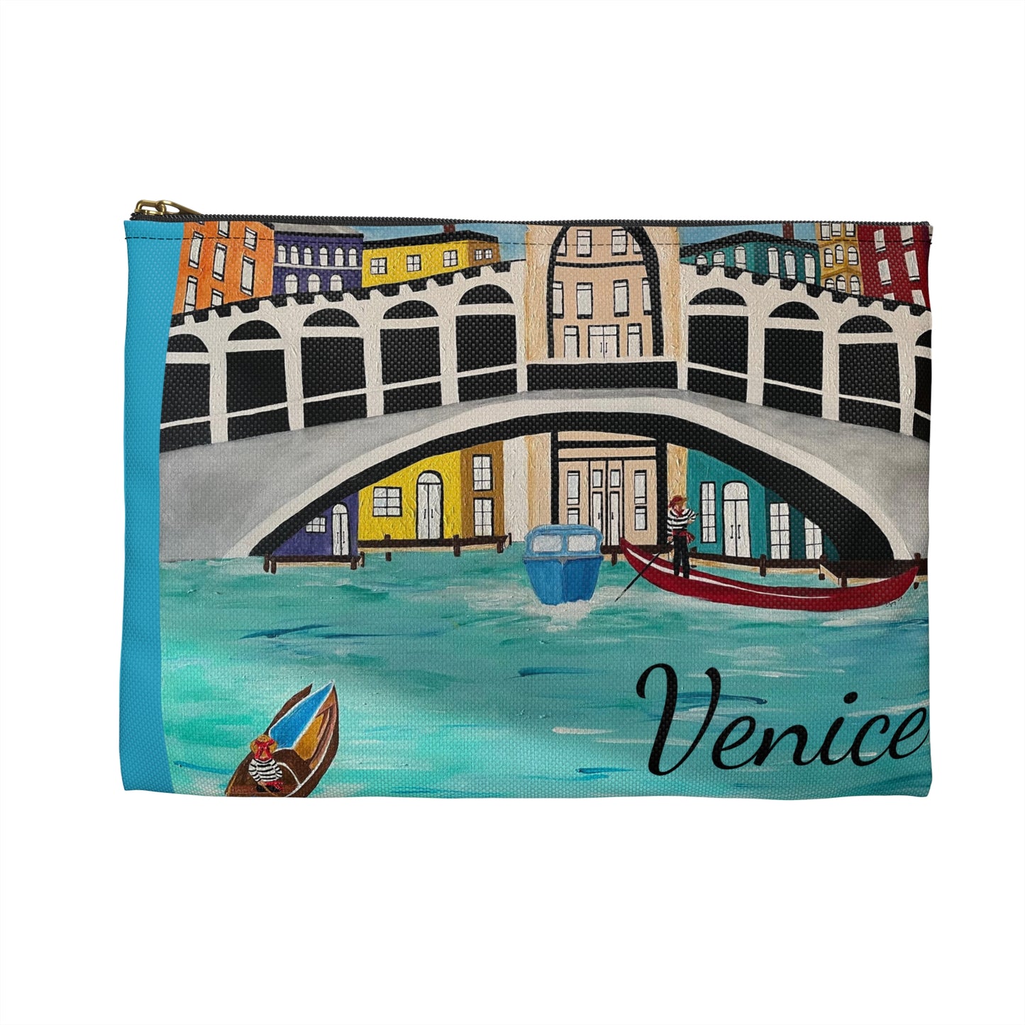 Venice Italy Travel Pouch -Cosmetic Bag or Pencil Case