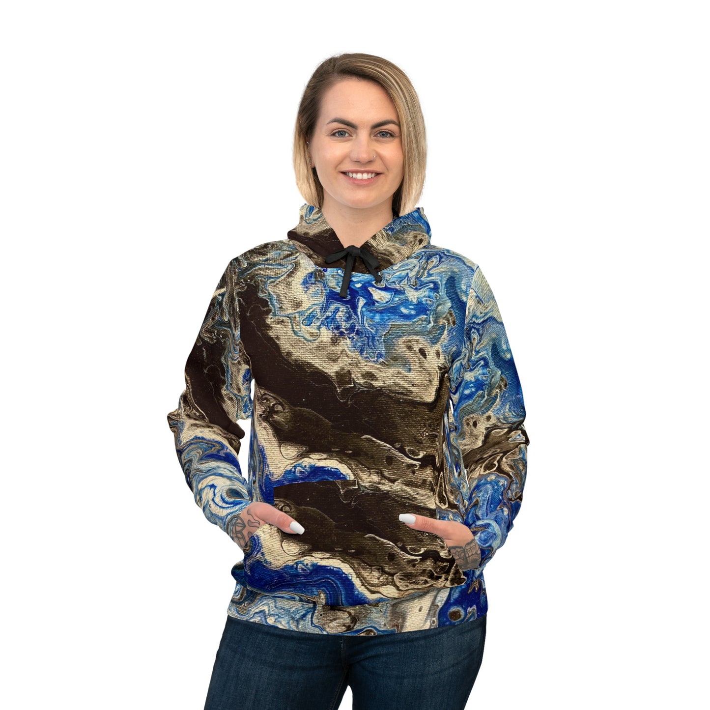 Cozy Waters Unisex Athletic Hoodie Sweatshirt