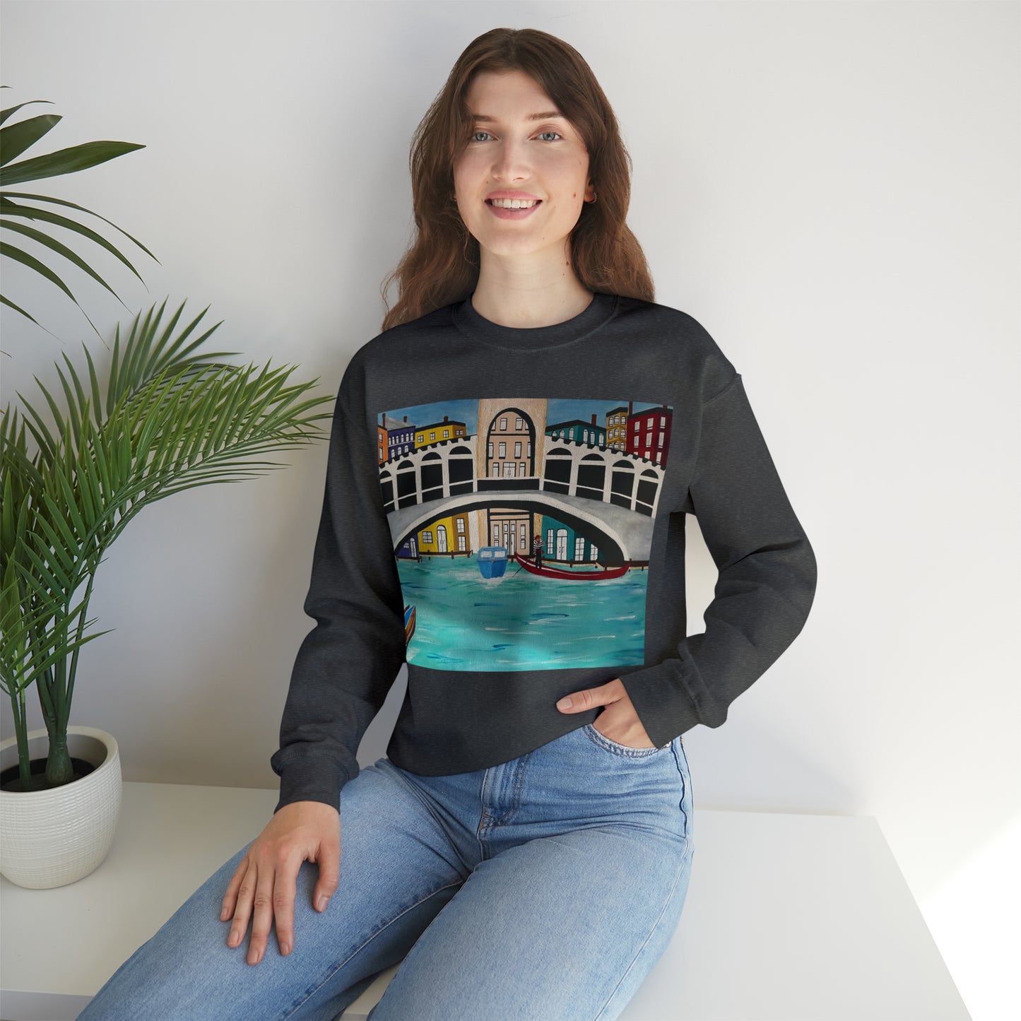Venice Italy Crewneck Sweatshirt