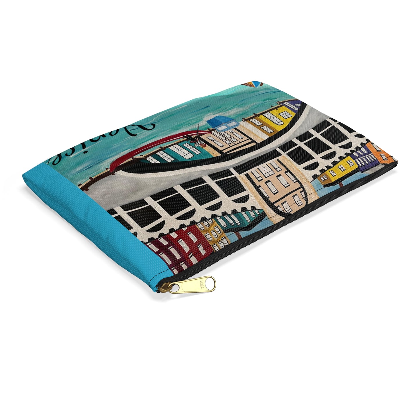 Venice Italy Travel Pouch -Cosmetic Bag or Pencil Case