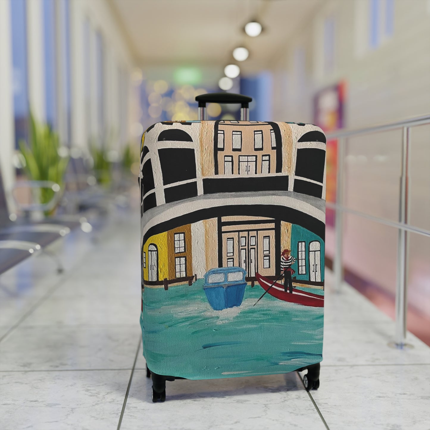 Venice Italy Luggage Cover