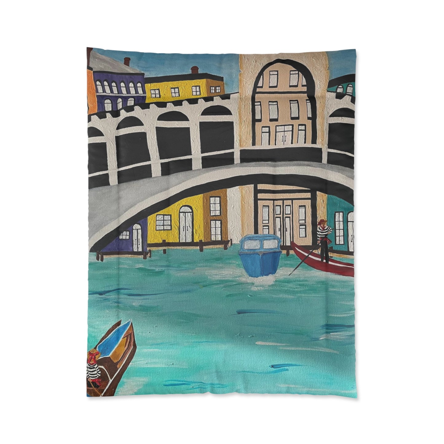 Venice Italy Lightweight Comforter