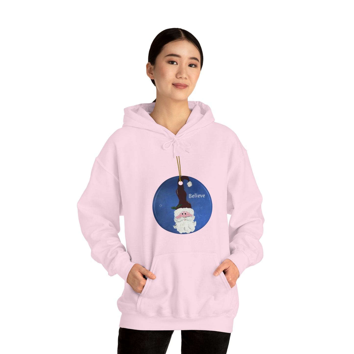 Santa I Believe Unisex Hooded Sweatshirt