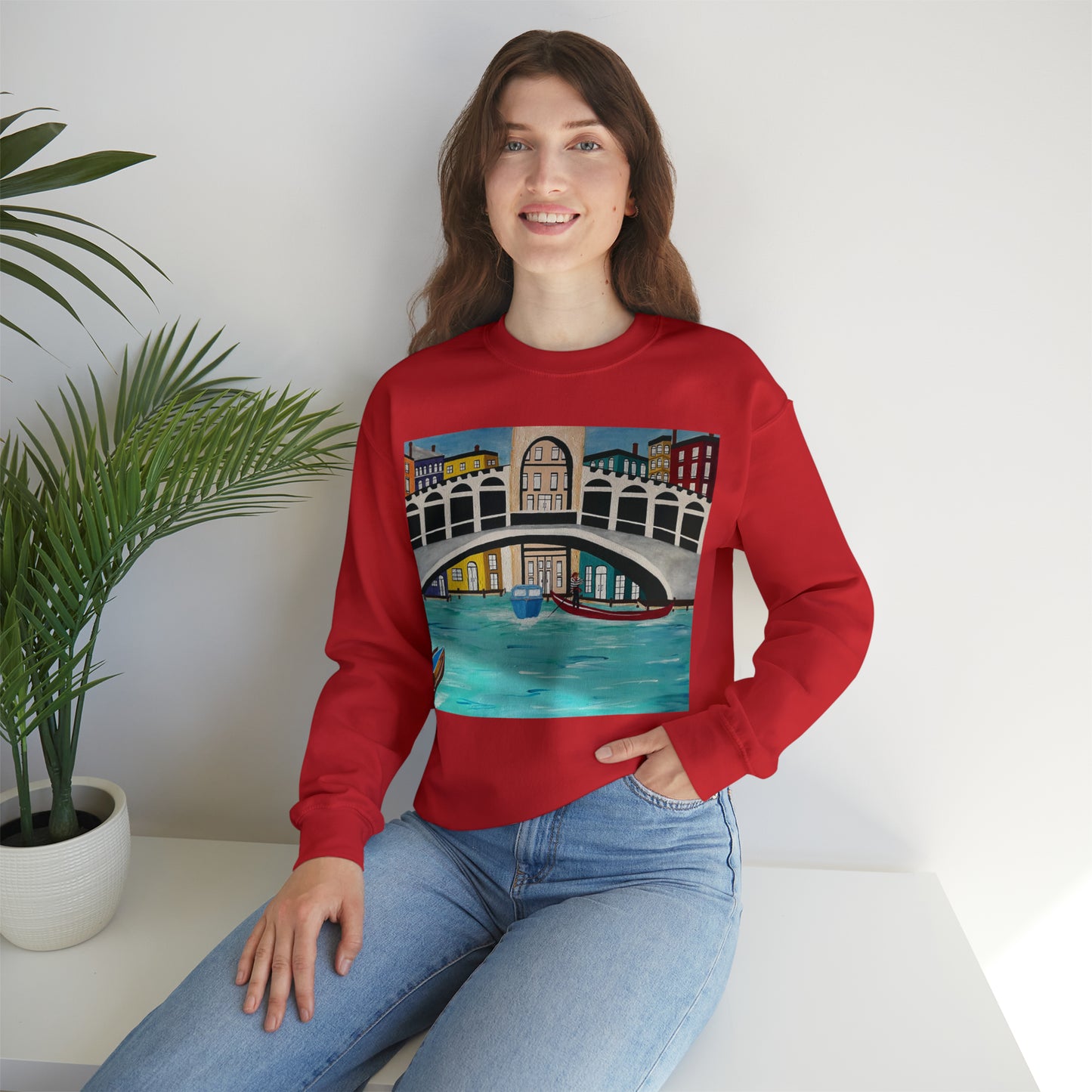 Venice Italy Crewneck Sweatshirt