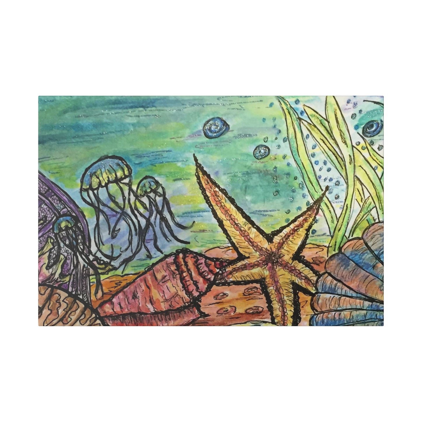 Under Water Fun Wall Art