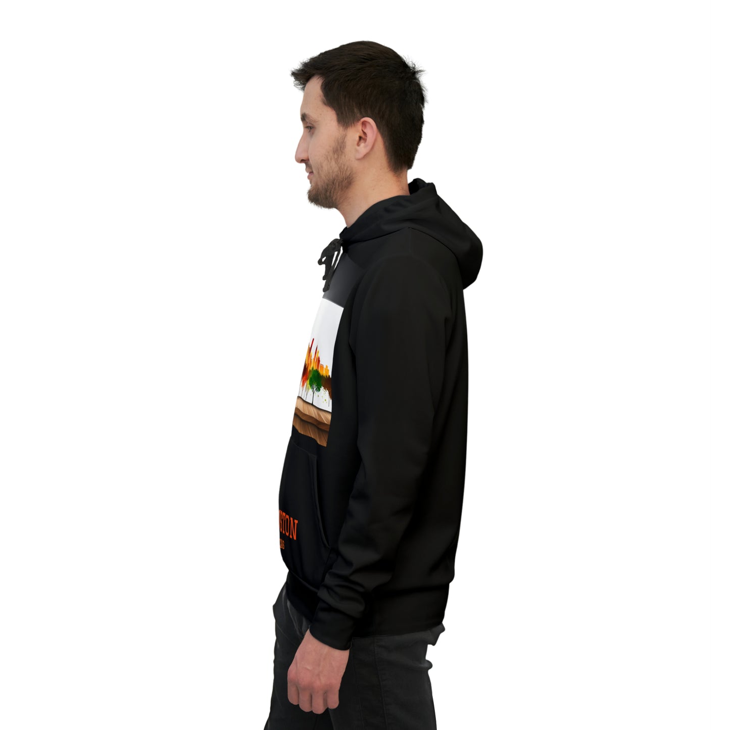 Houston Tree Views Unisex Athletic Hoodie Sweatshirt | Houston Texas