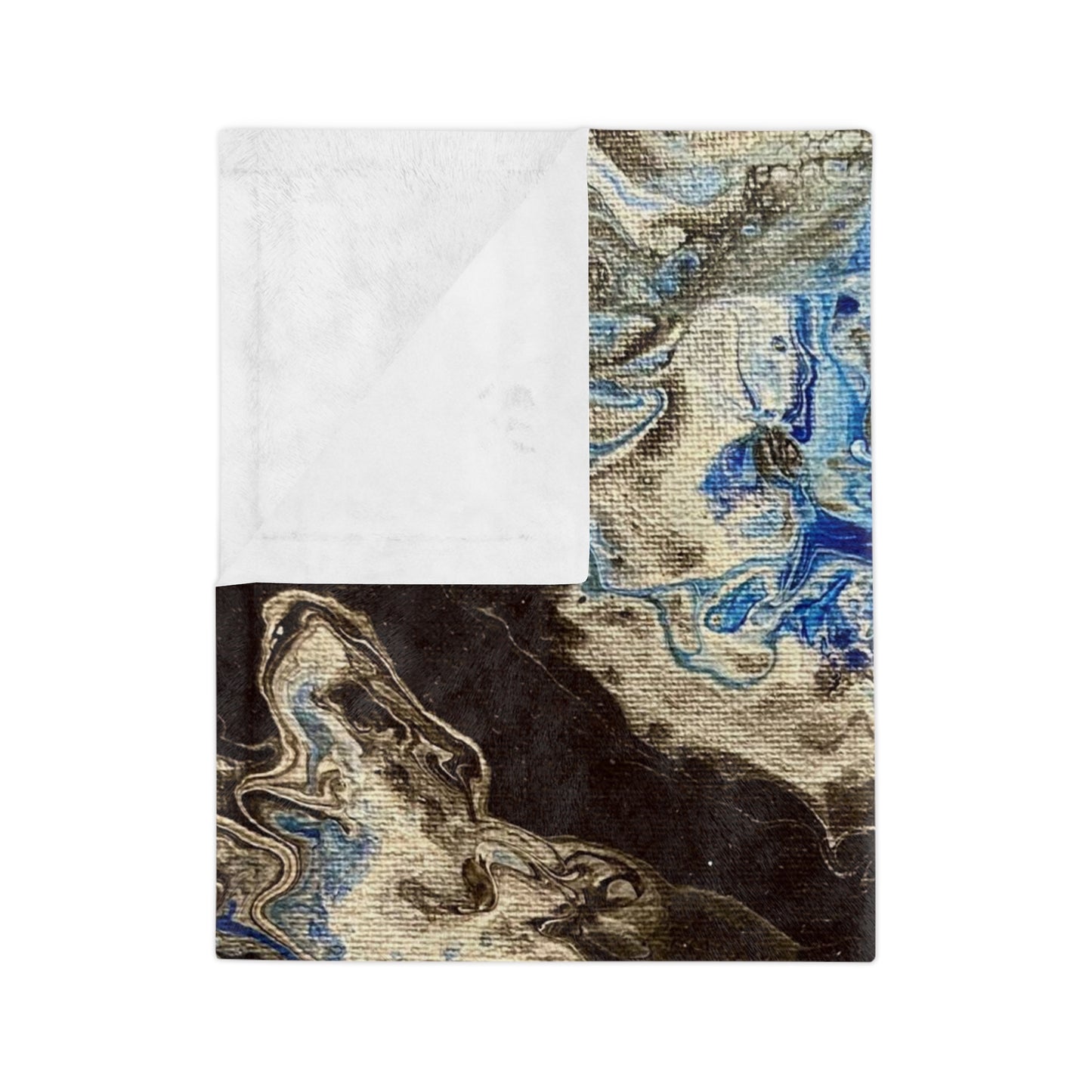 Cozy Waters Velveteen Minky Blanket