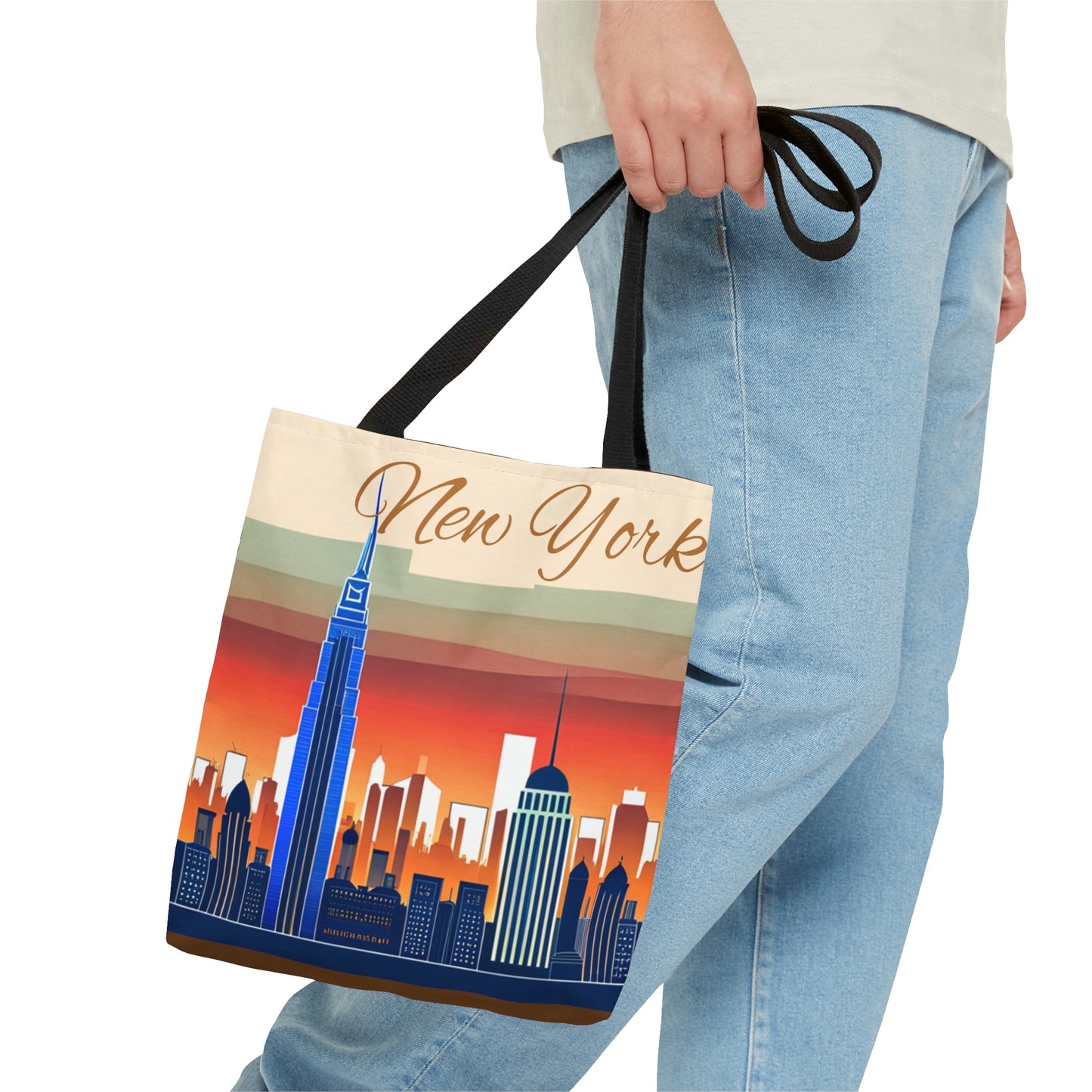 New York City Skyline Tote Bag