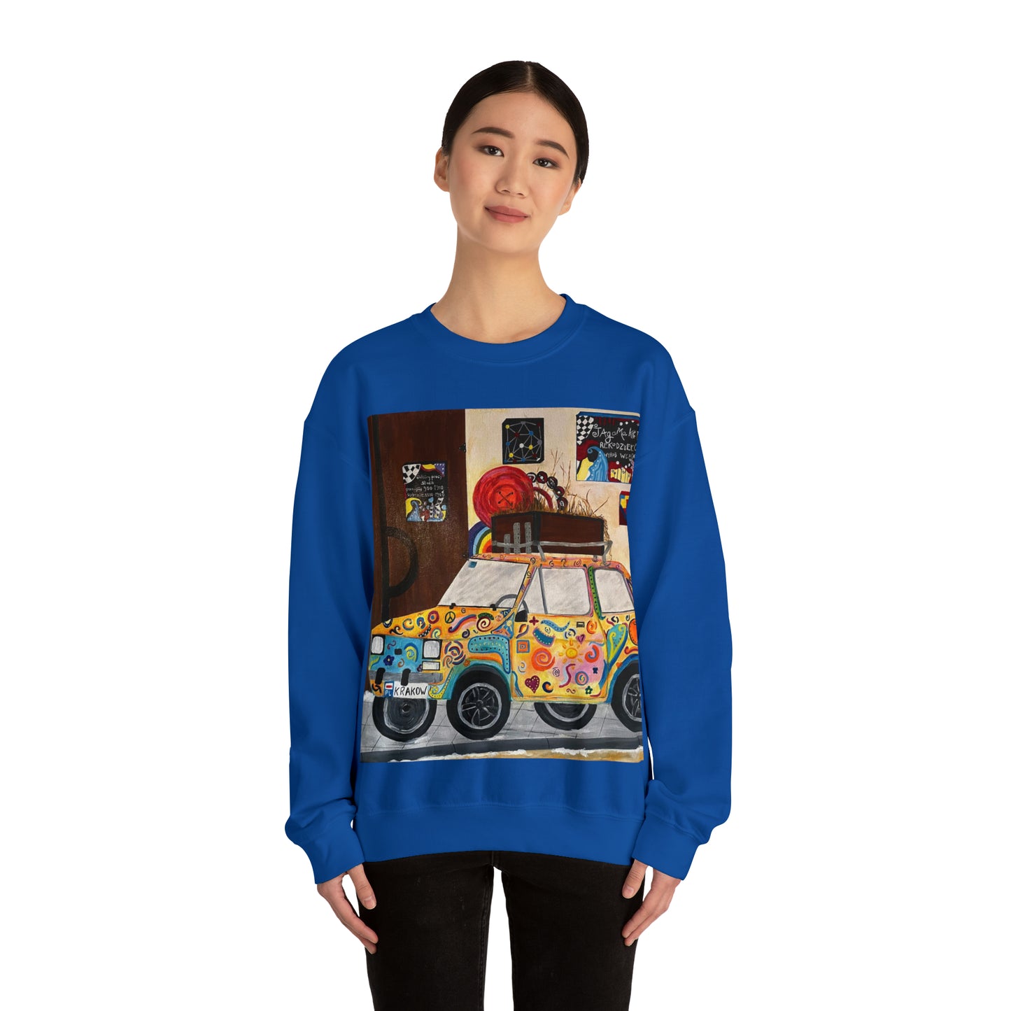 Krakow Poland Crewneck Sweatshirt