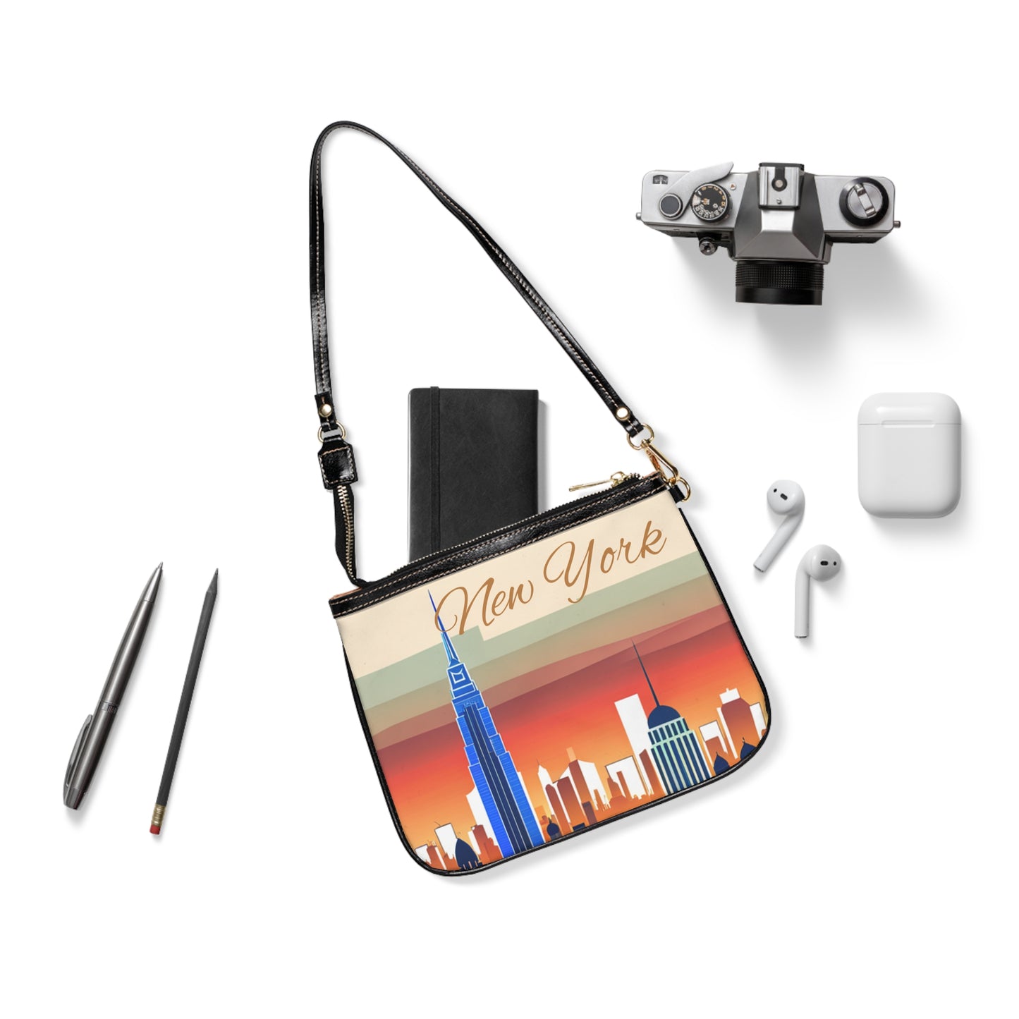 New York City Skyline Shoulder Bag