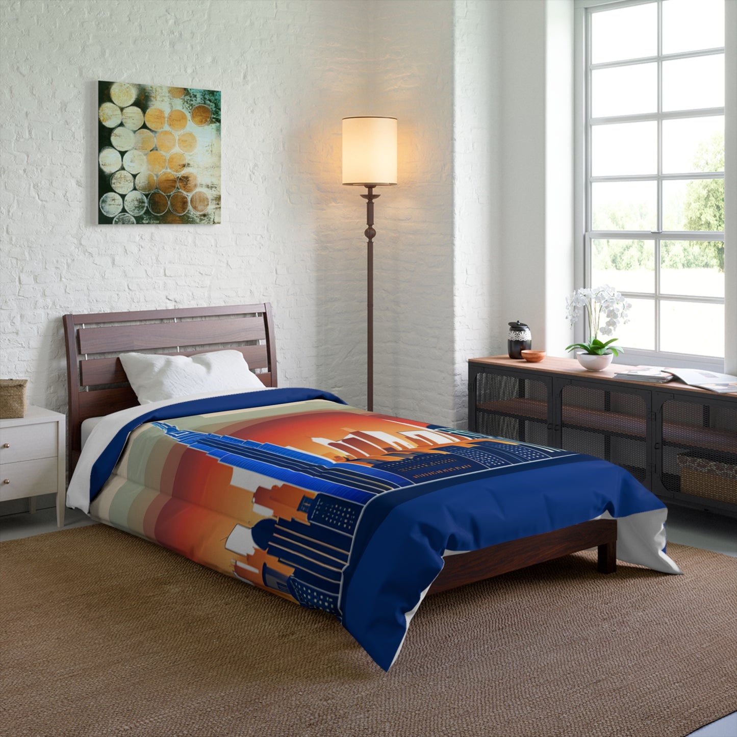 New York City Skyline Lightweight Comforter