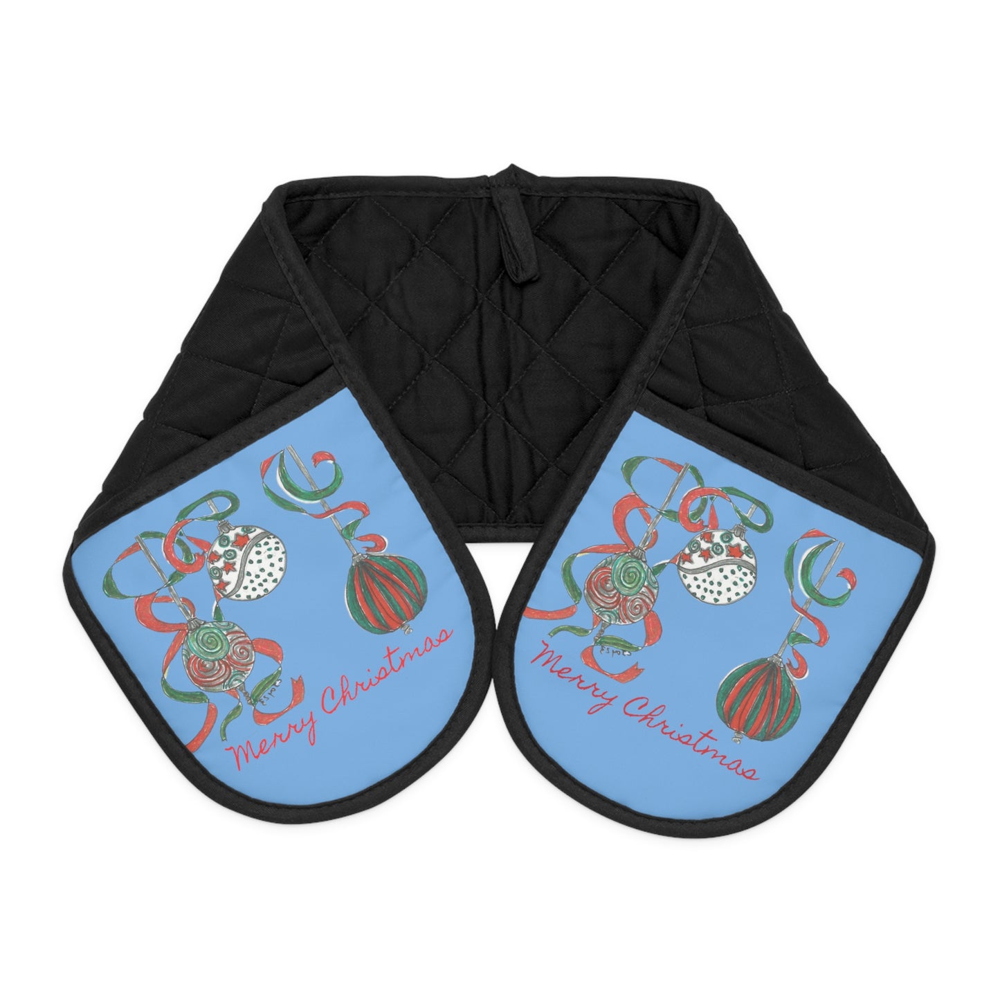 Christmas Ornament Oven Mitts