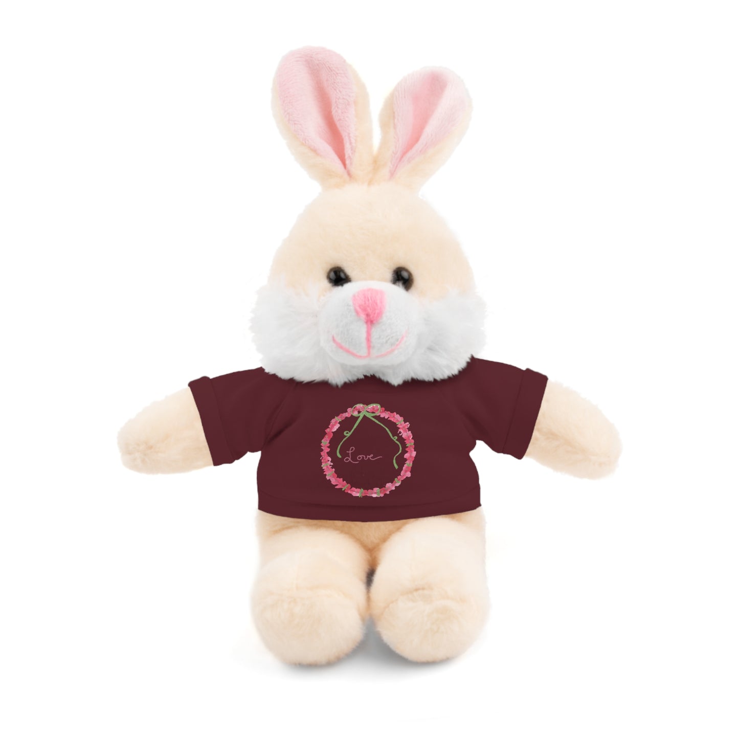 Love Wreath Stuffed Animals with Tee