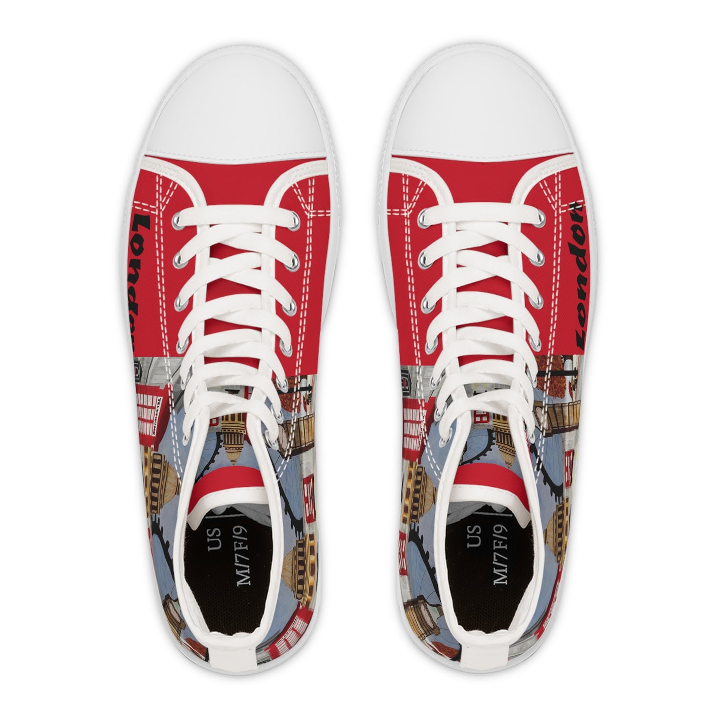I Love London Women's High Top Sneakers