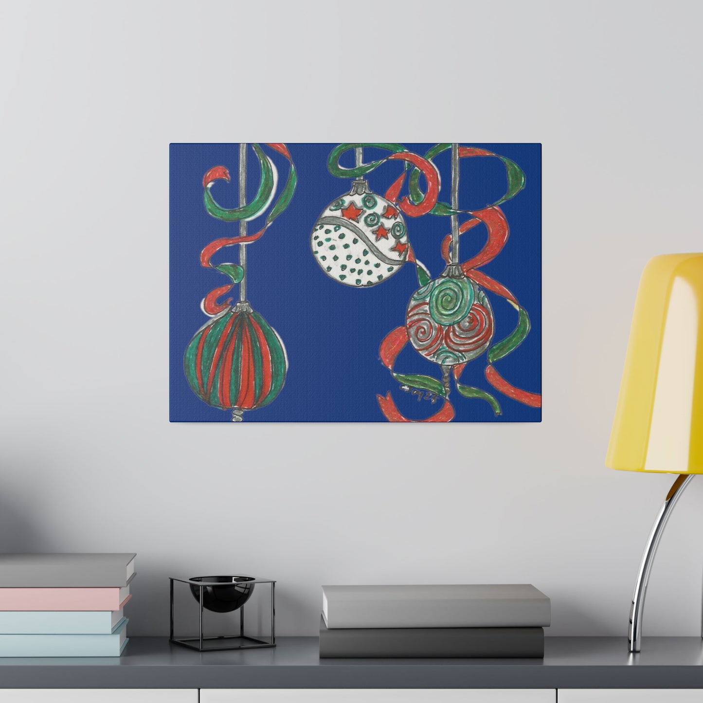 Christmas Ornament Wall Art