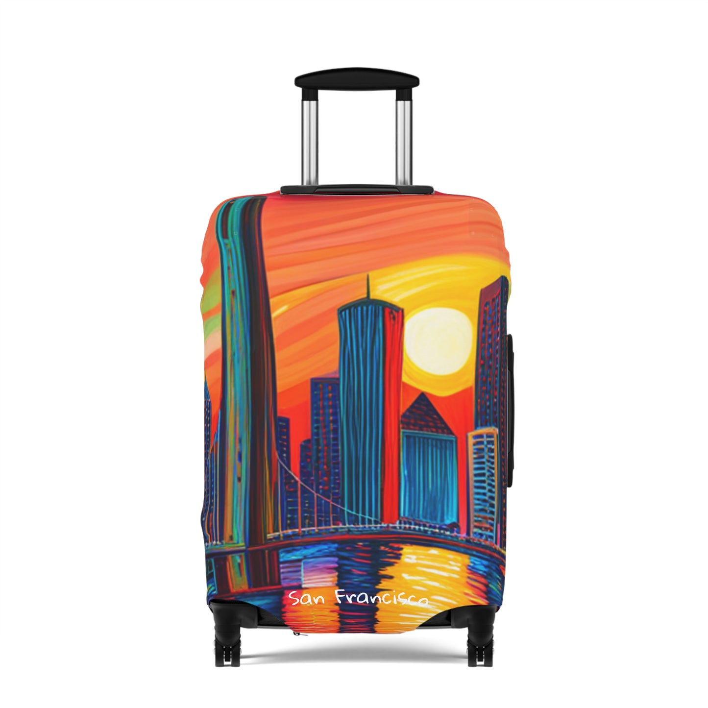 San Francisco Skyline Luggage Cover