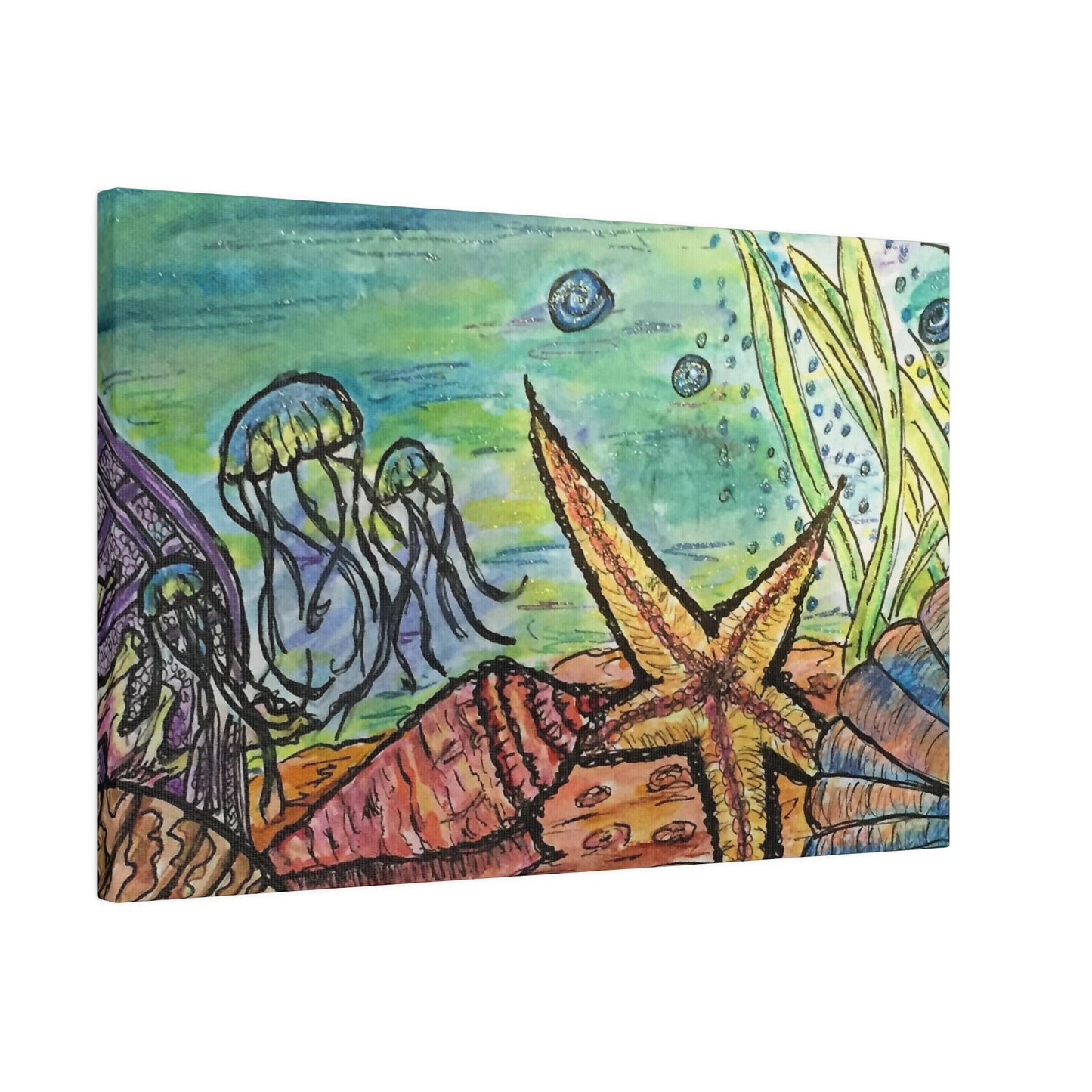 Under Water Fun Wall Art