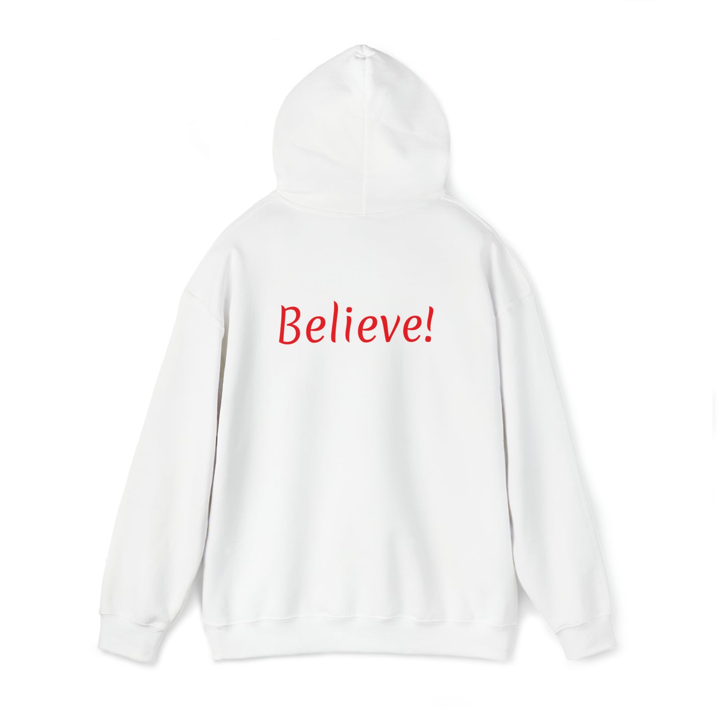 Santa I Believe Unisex Hooded Sweatshirt
