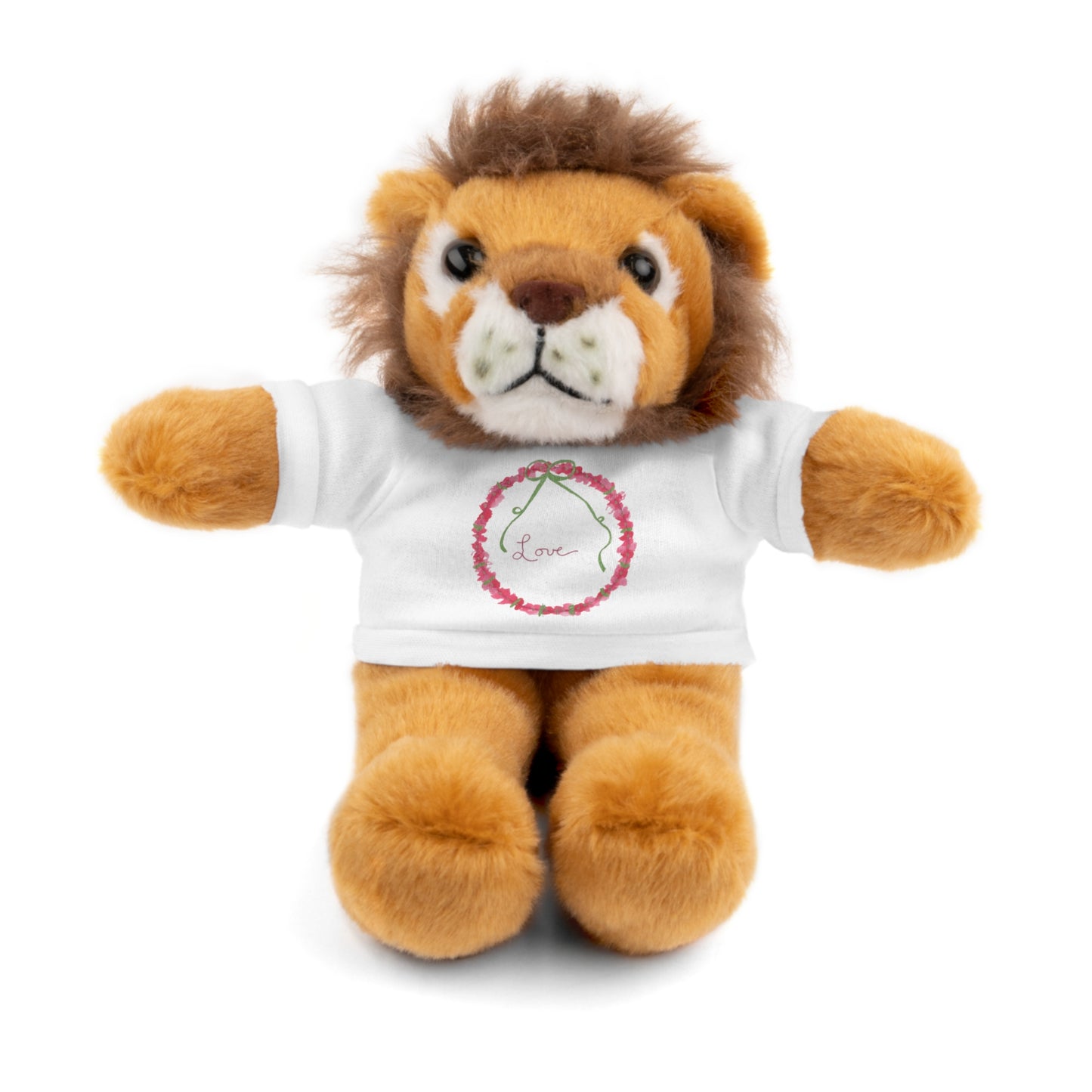 Love Wreath Stuffed Animals with Tee
