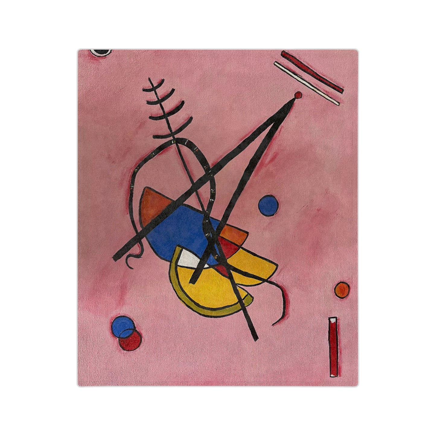 Arrangement Y Velveteen Minky Blanket