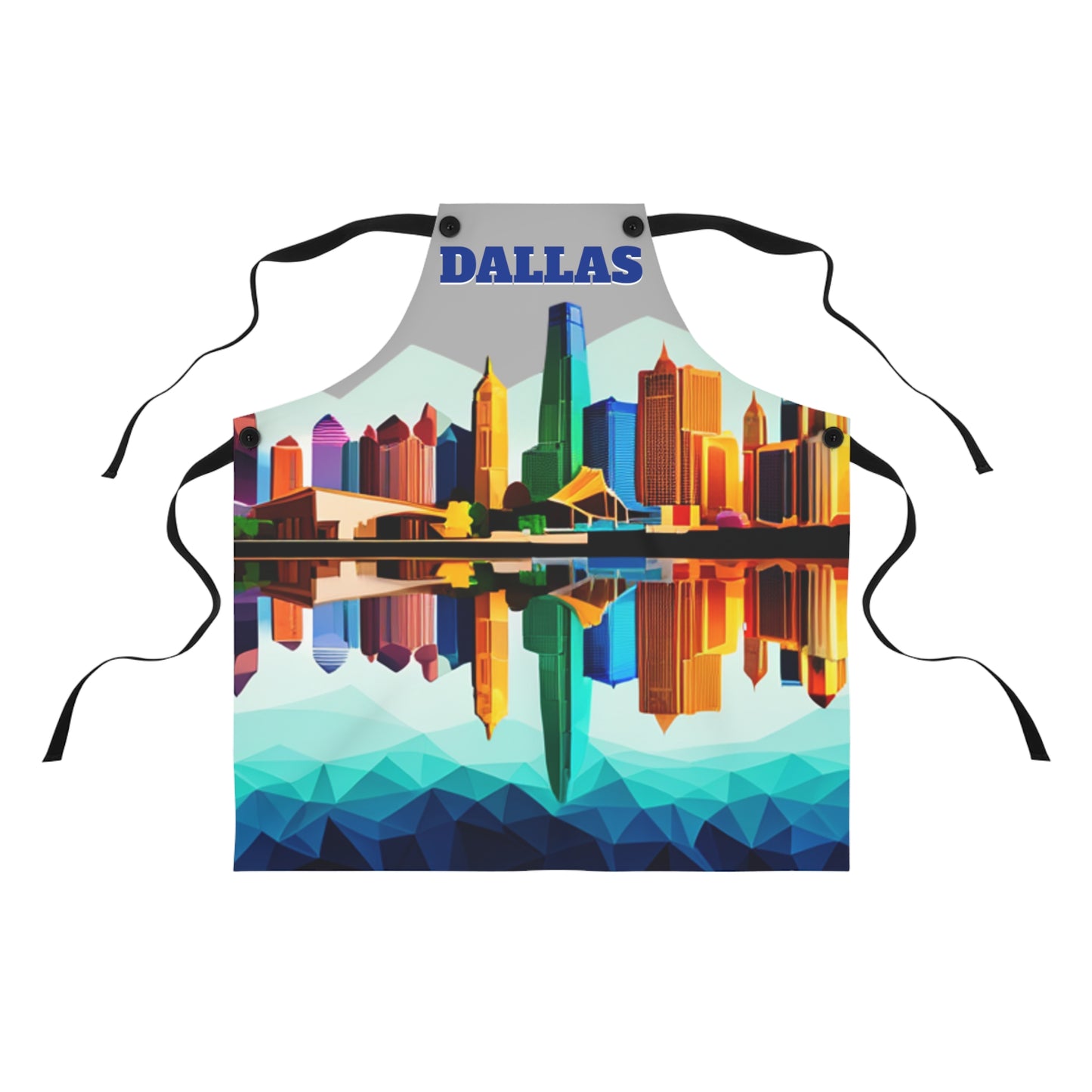 Dallas Texas Reflections Apron