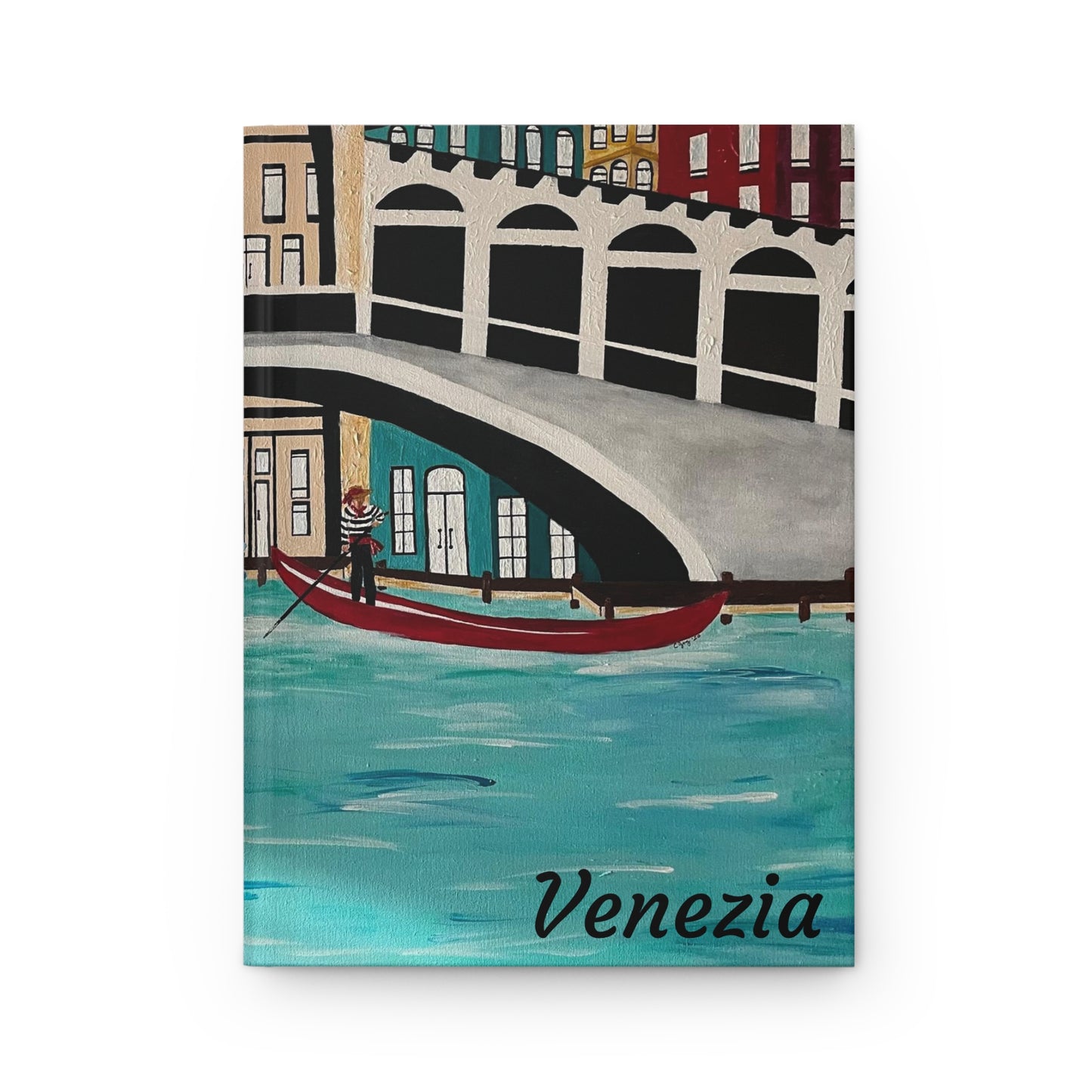 Venice Italy Travel Journal Hardcover Diary