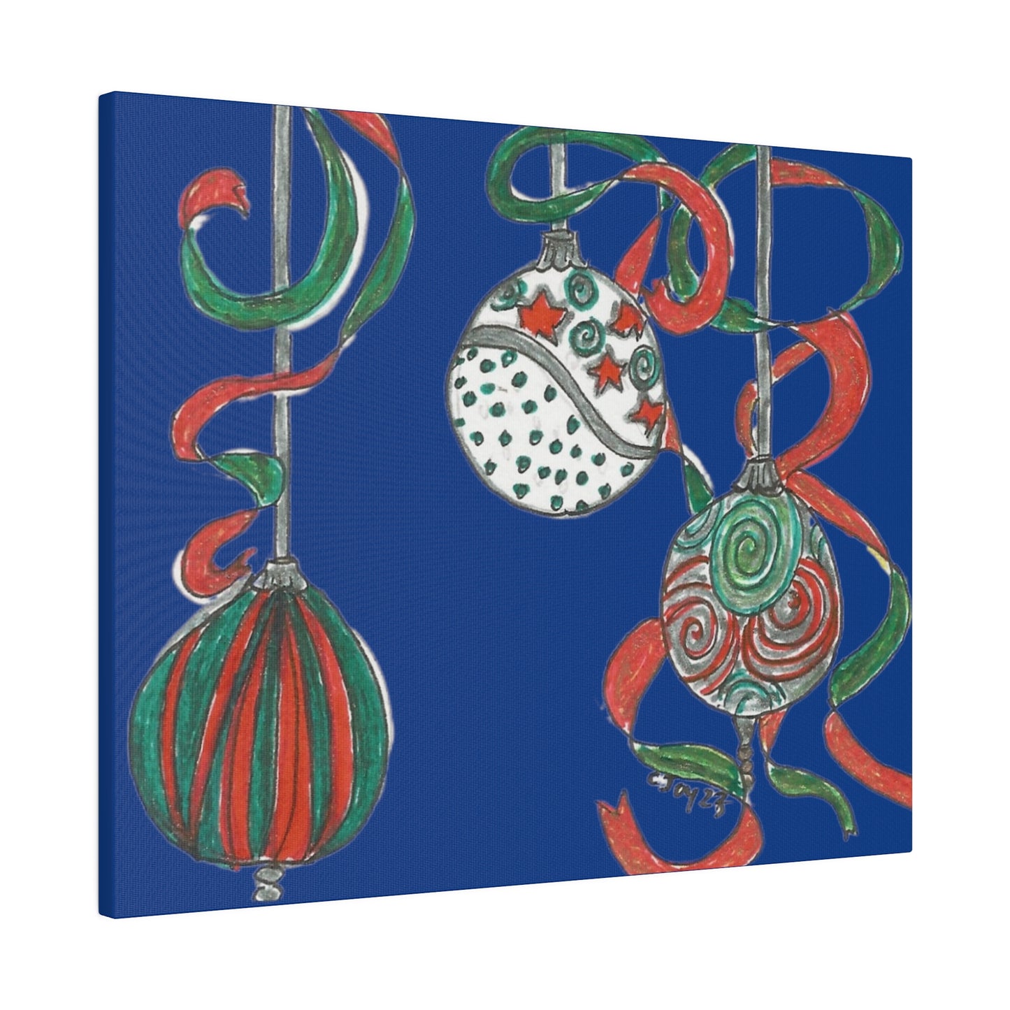 Christmas Ornament Wall Art