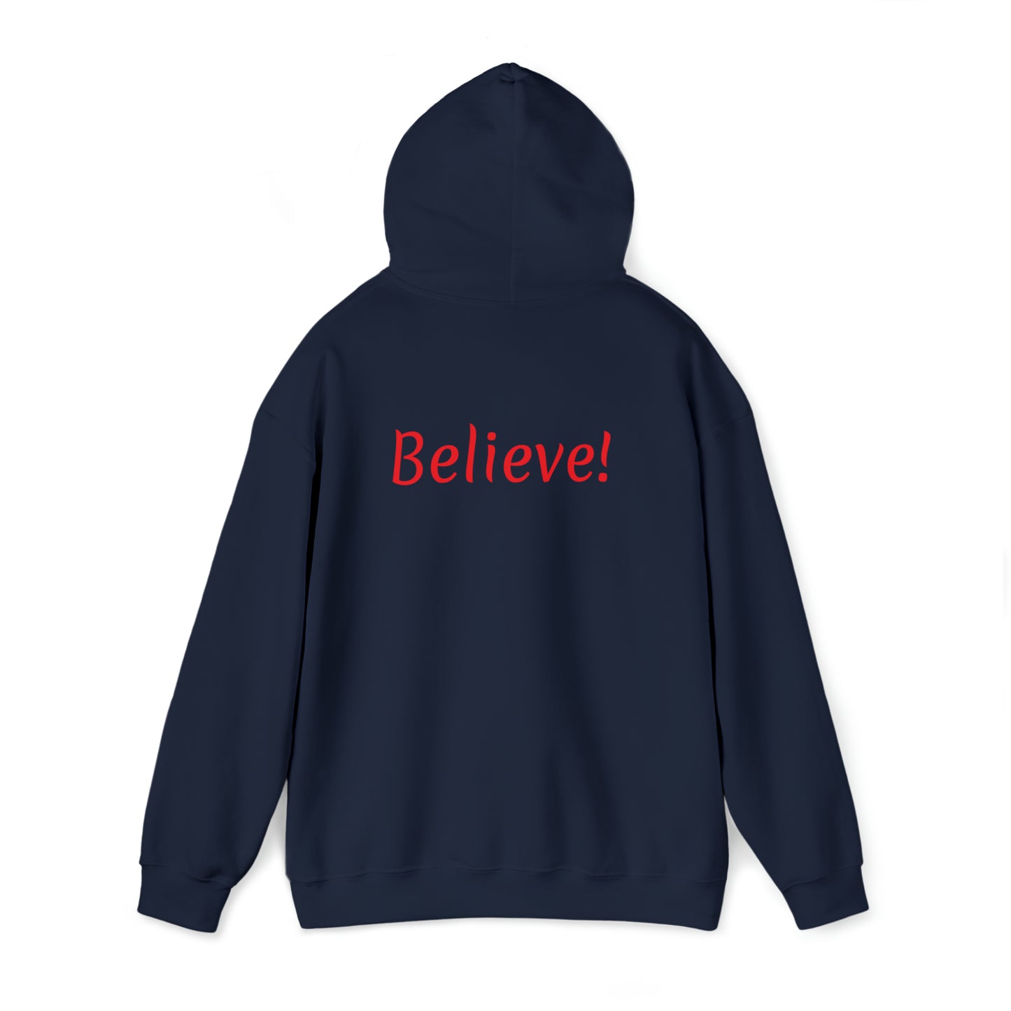 Santa I Believe Unisex Hooded Sweatshirt