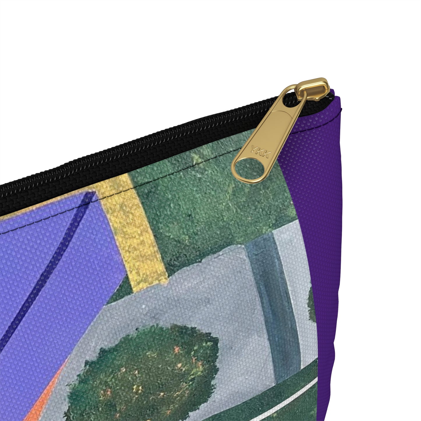 Paris Abstract Eiffel Tower Travel Pouch - Durable and Versatile Cosmetic Bag or Pencil Case