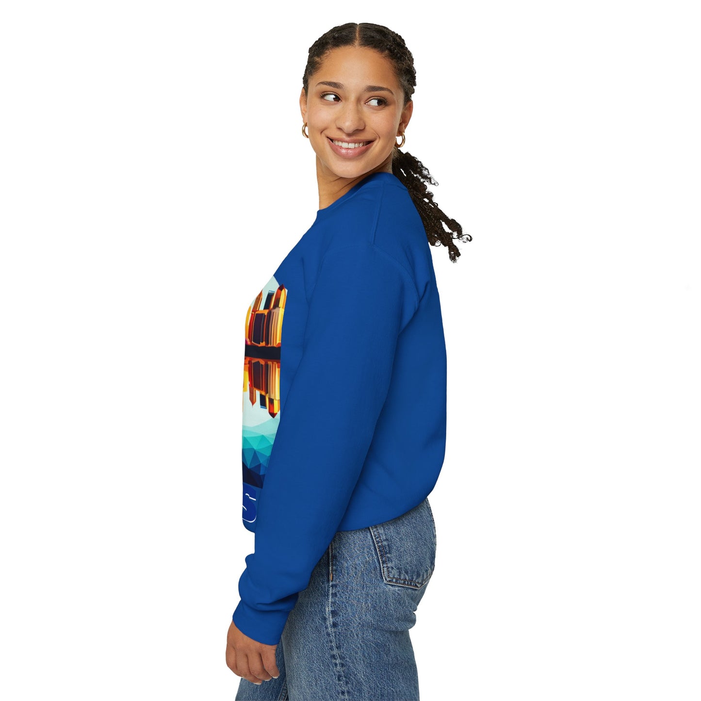 Dallas Texas Reflections Unisex Crewneck Sweatshirt