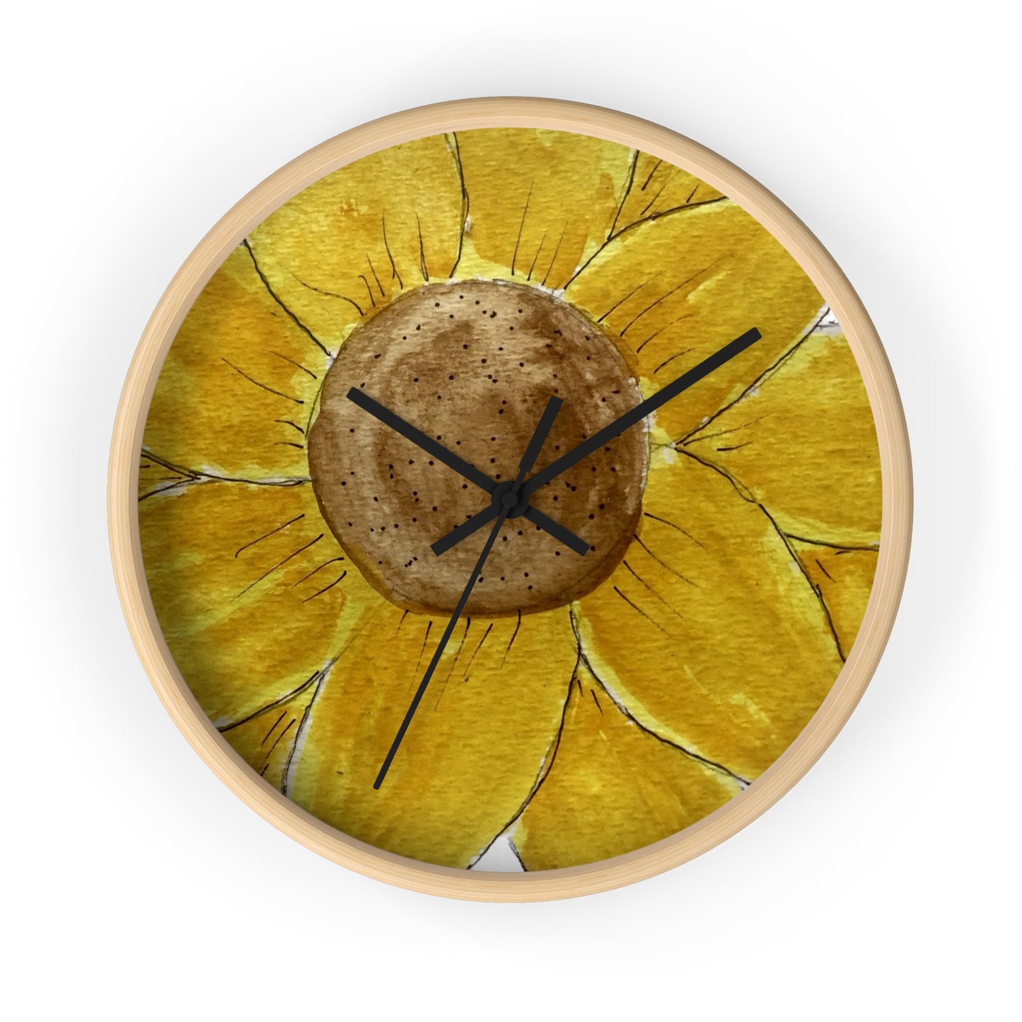 The Sunflower Wall Clock