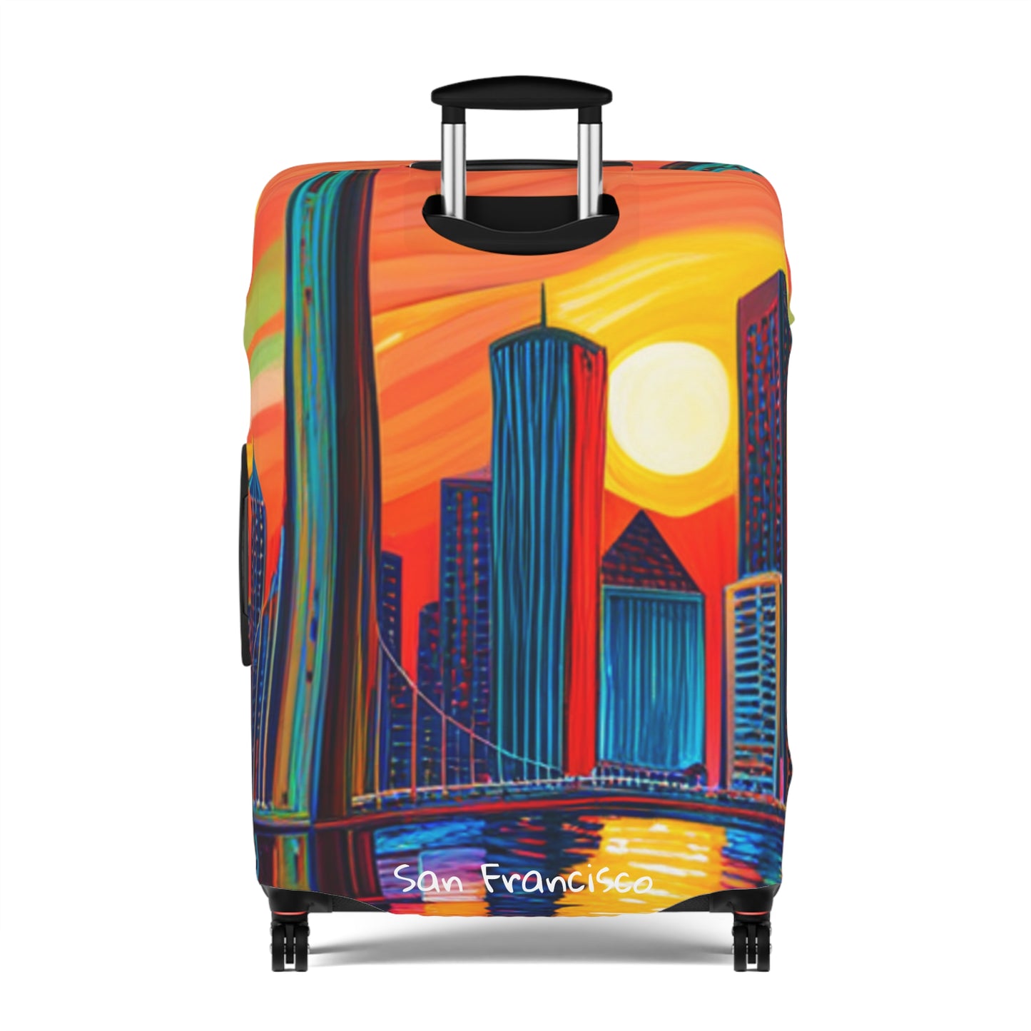 San Francisco Skyline Luggage Cover