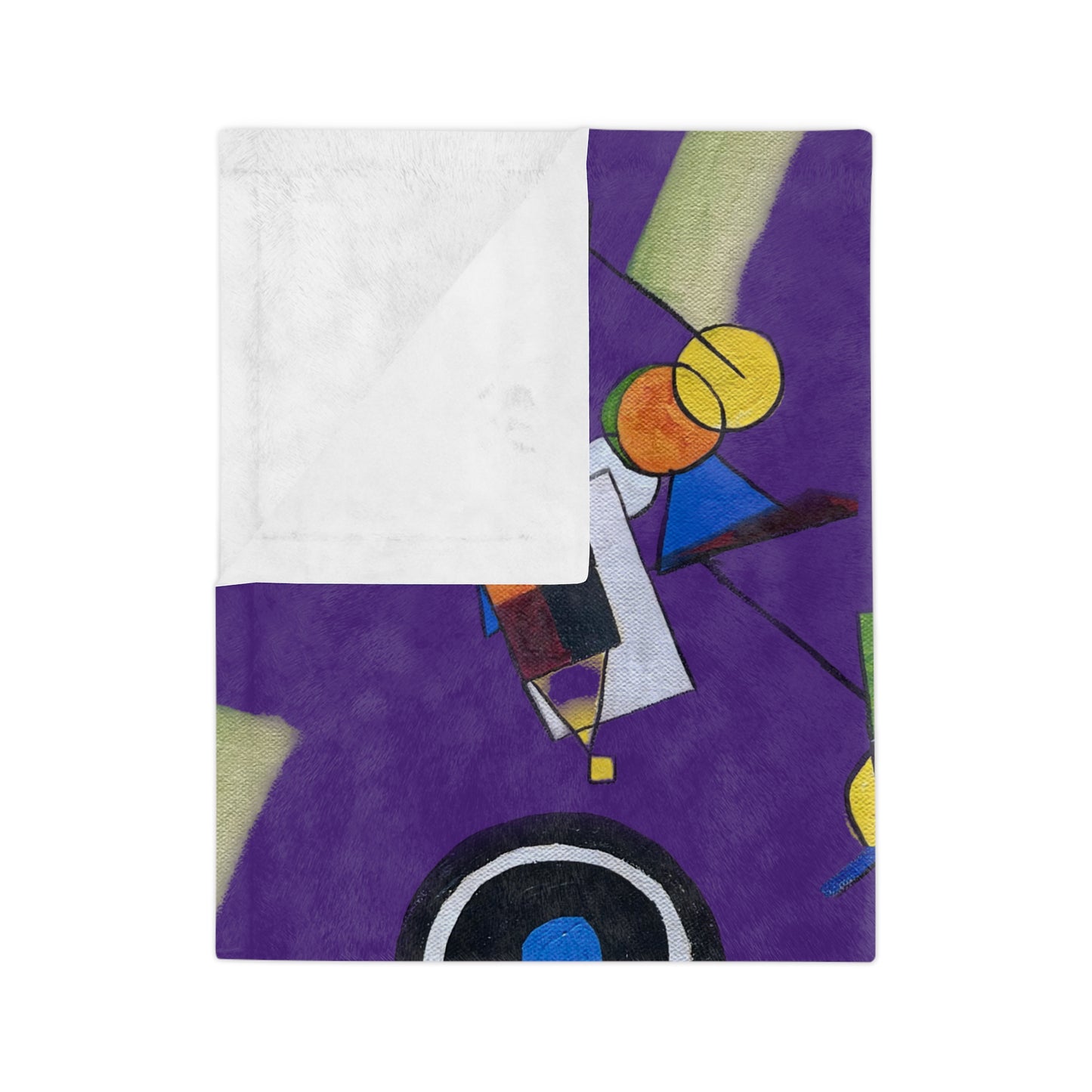 Arrangement C Velveteen Minky Blanket