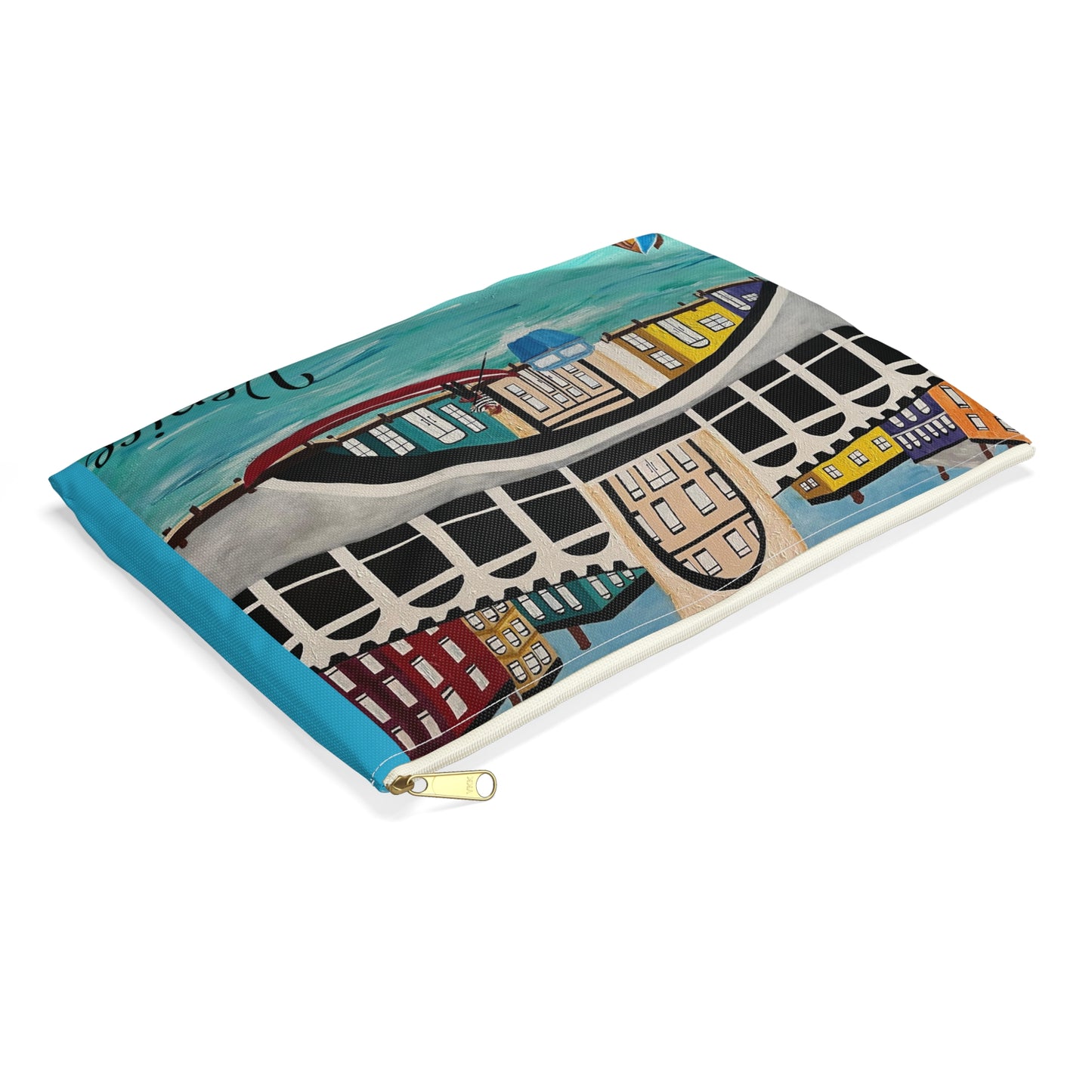 Venice Italy Travel Pouch -Cosmetic Bag or Pencil Case