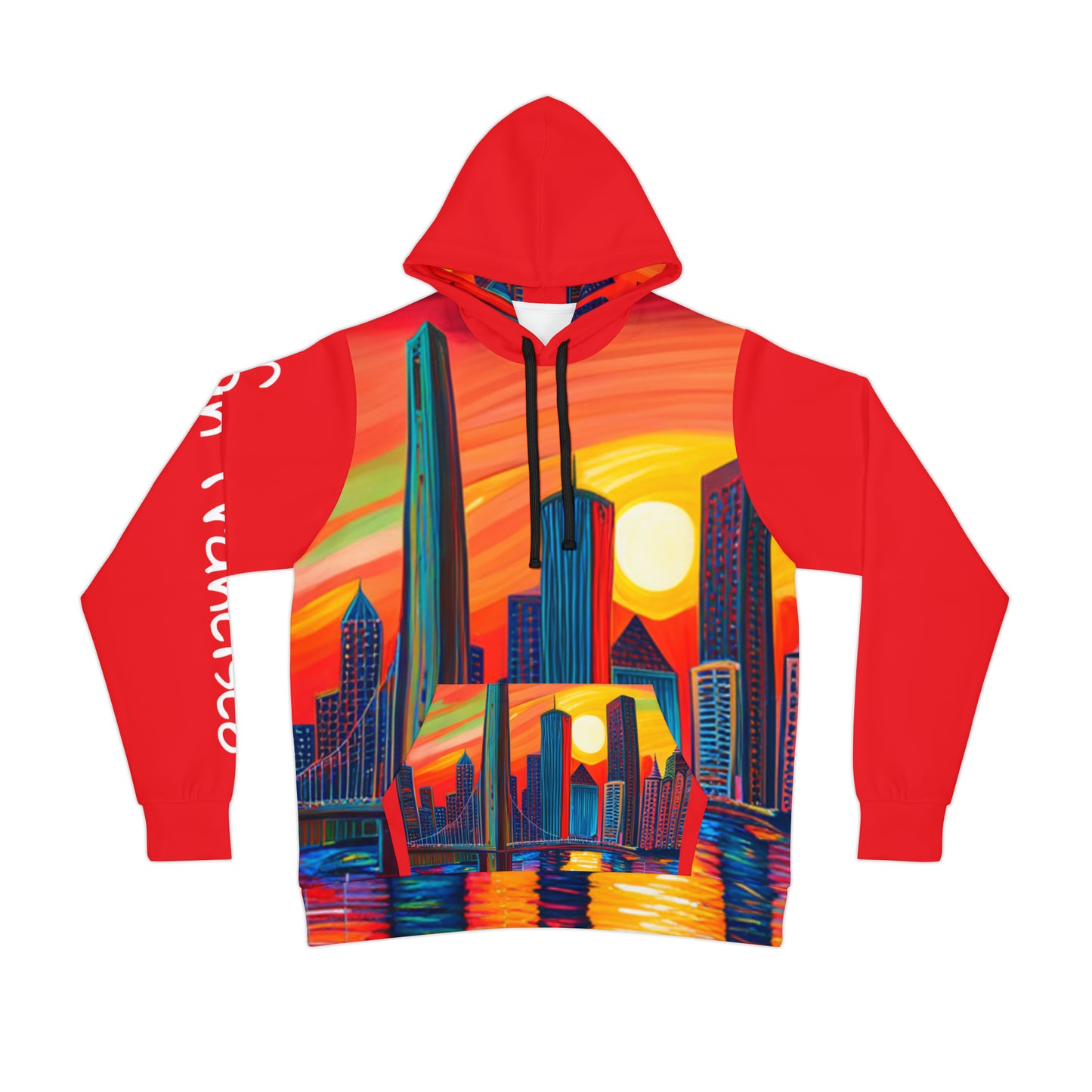 San Francisco Unisex Athletic Hoodie Sweatshirt