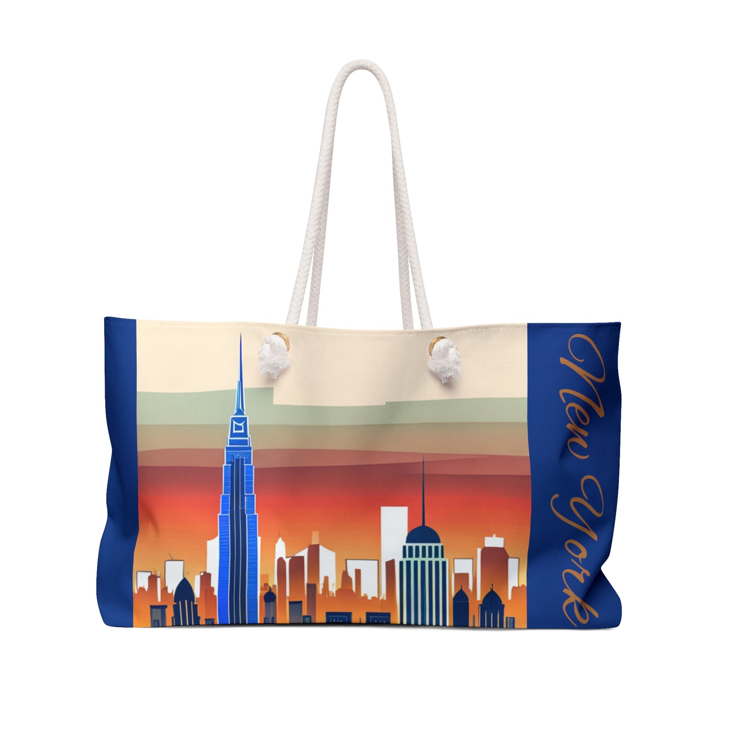 New York City Skyline Alt Weekender Bag