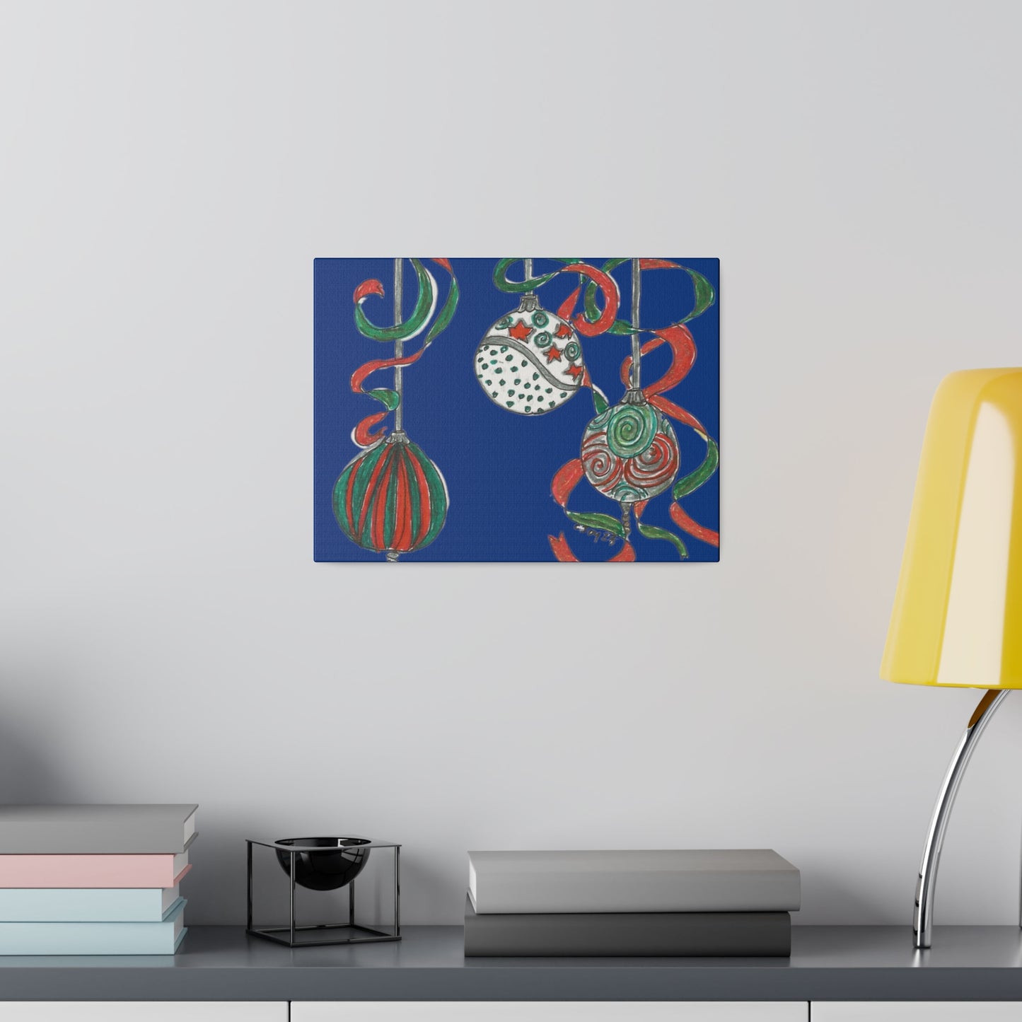 Christmas Ornament Wall Art