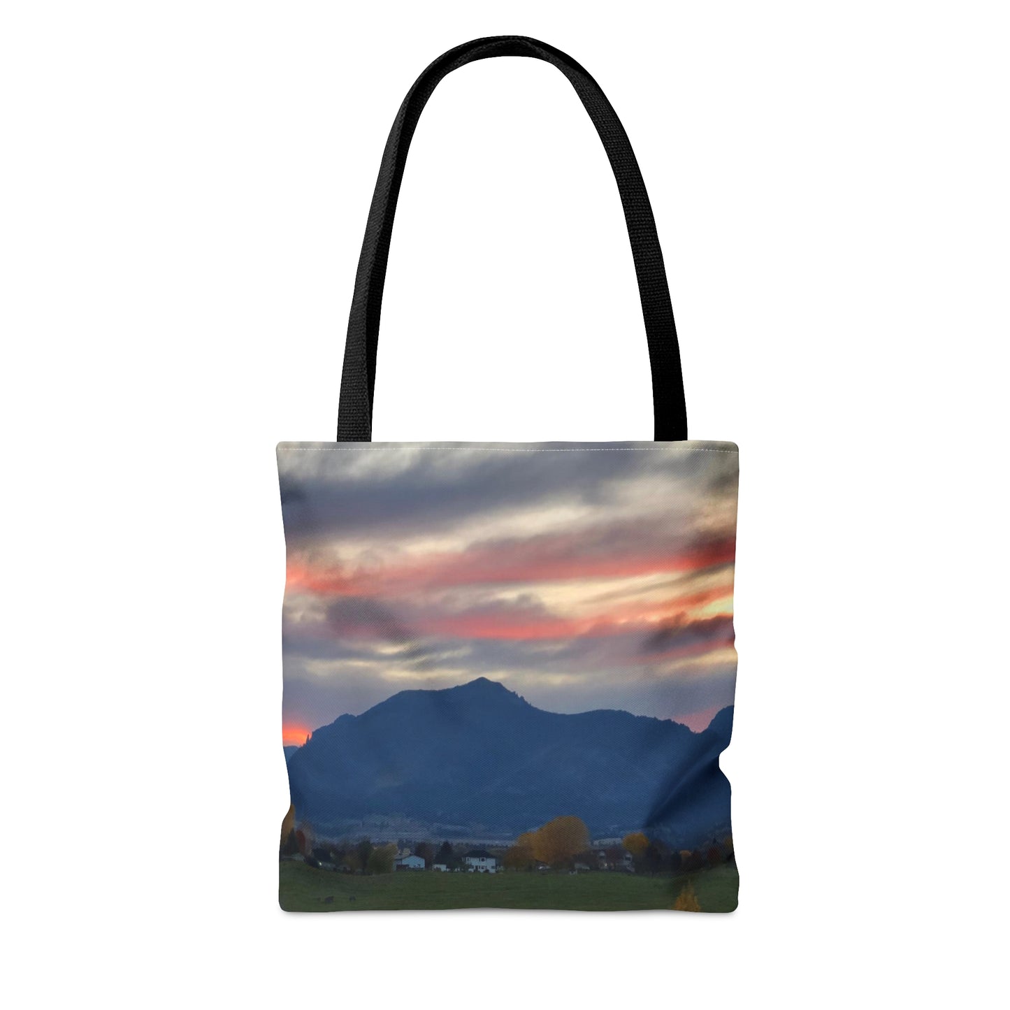 Sunset in Bitterroot Valley Montana Tote Bag